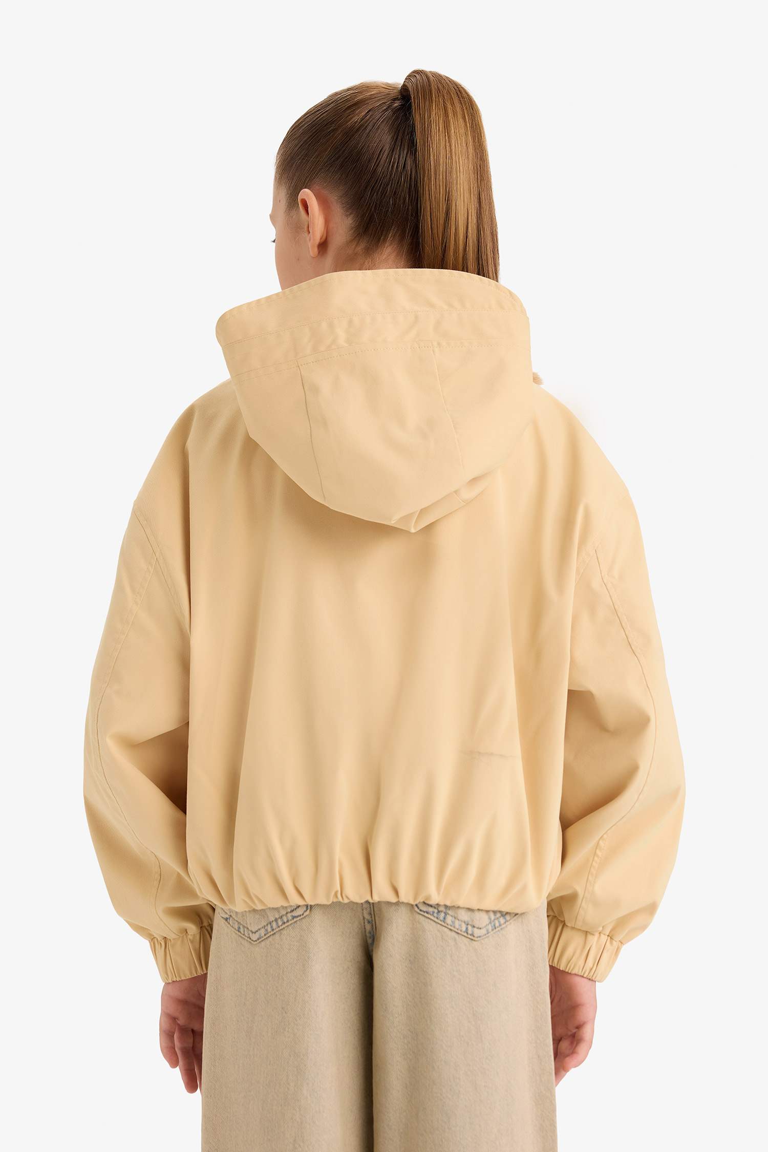 Дождевик с капюшоном для девочек