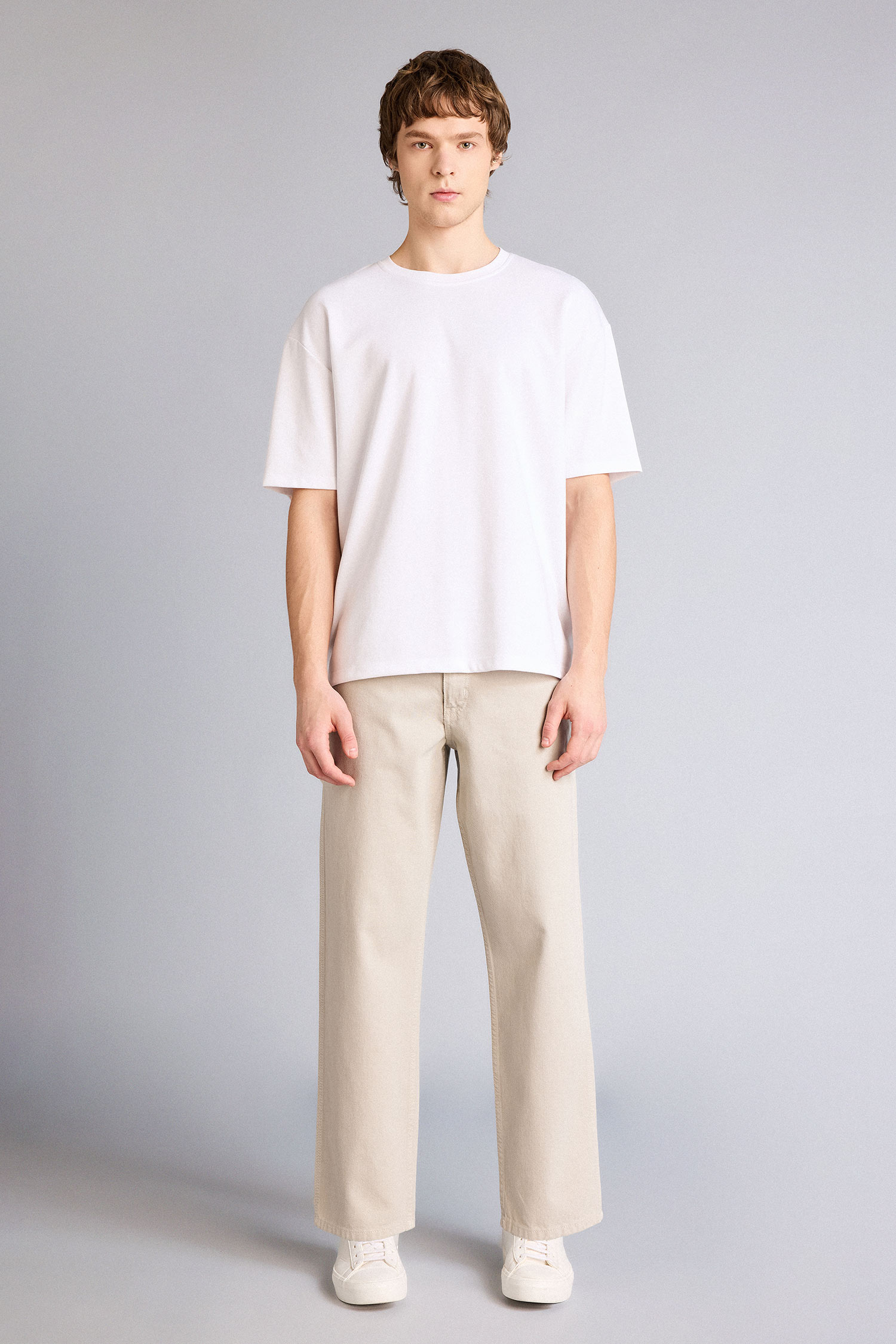 DeFacto %100 Pamuk Loose Fıt Pantolon