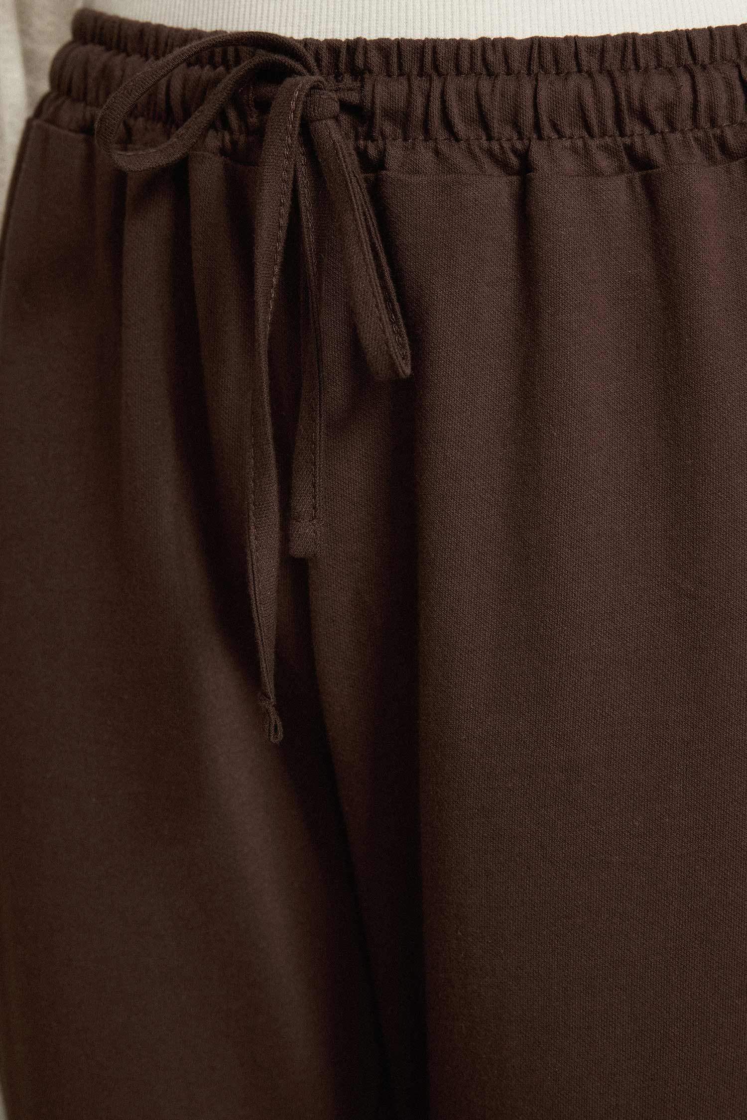 Fitted Üç Cepli Uzun Pantolon