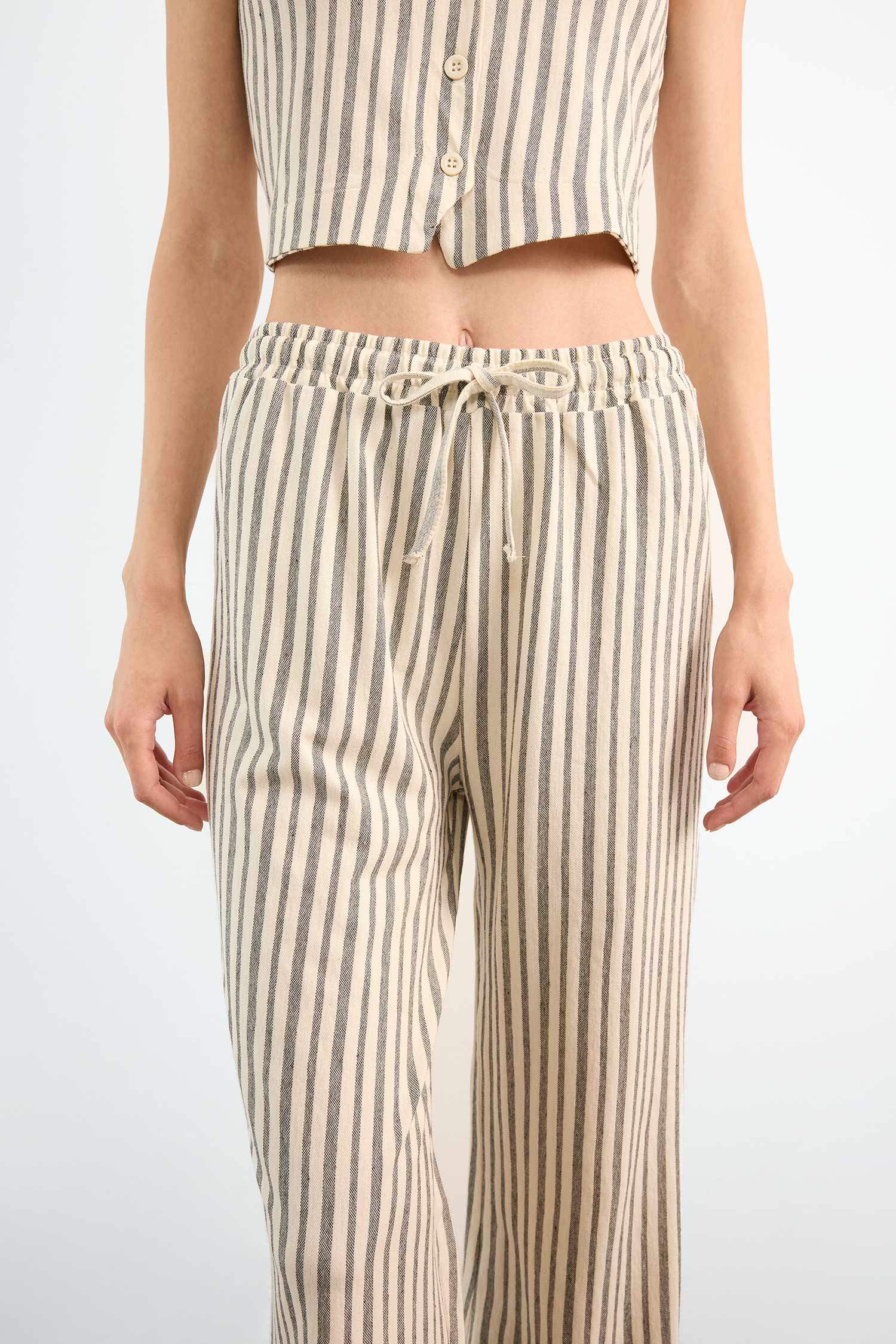 Slim Fit Three Pockets Trousers