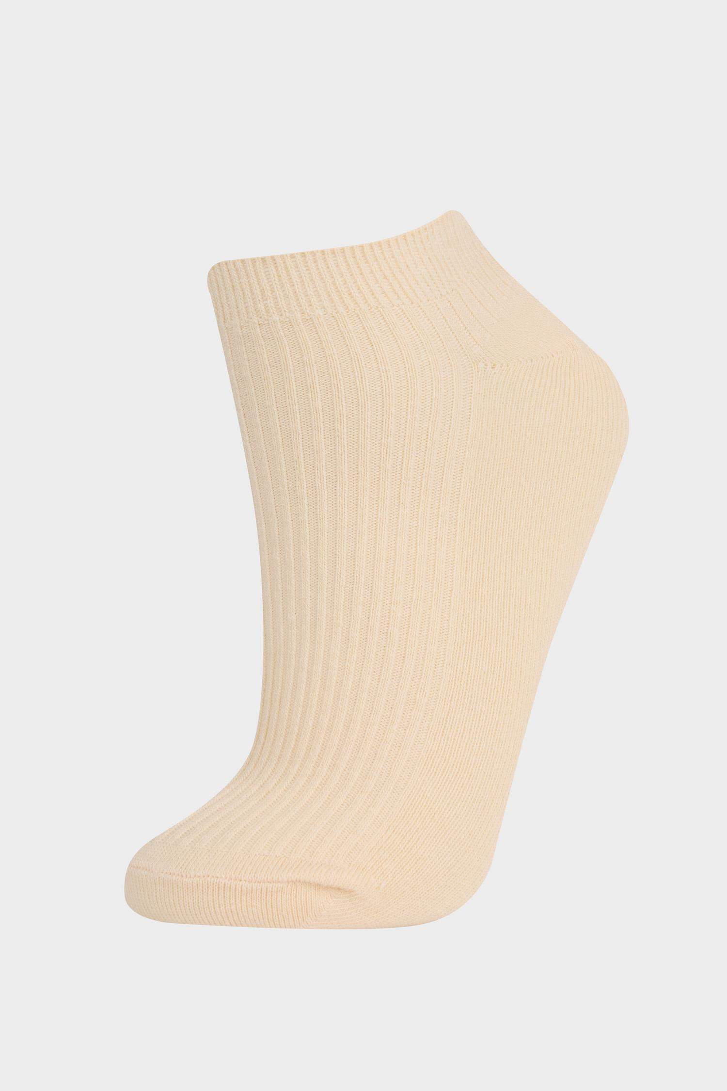 Kız Çocuk 5'li Pamuklu Patik Çorap