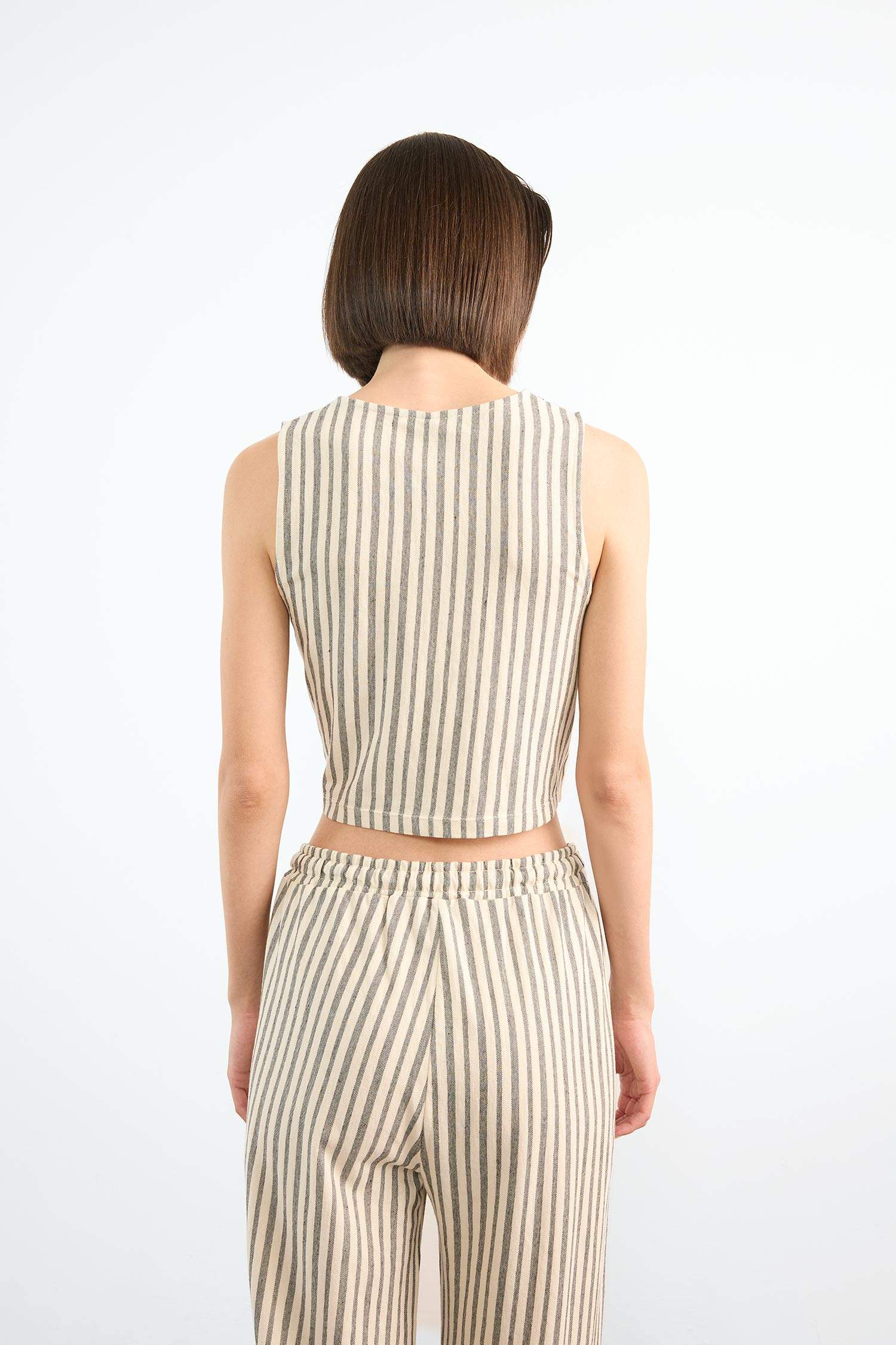 يلك بليزر مخطط مخصر بياخة V