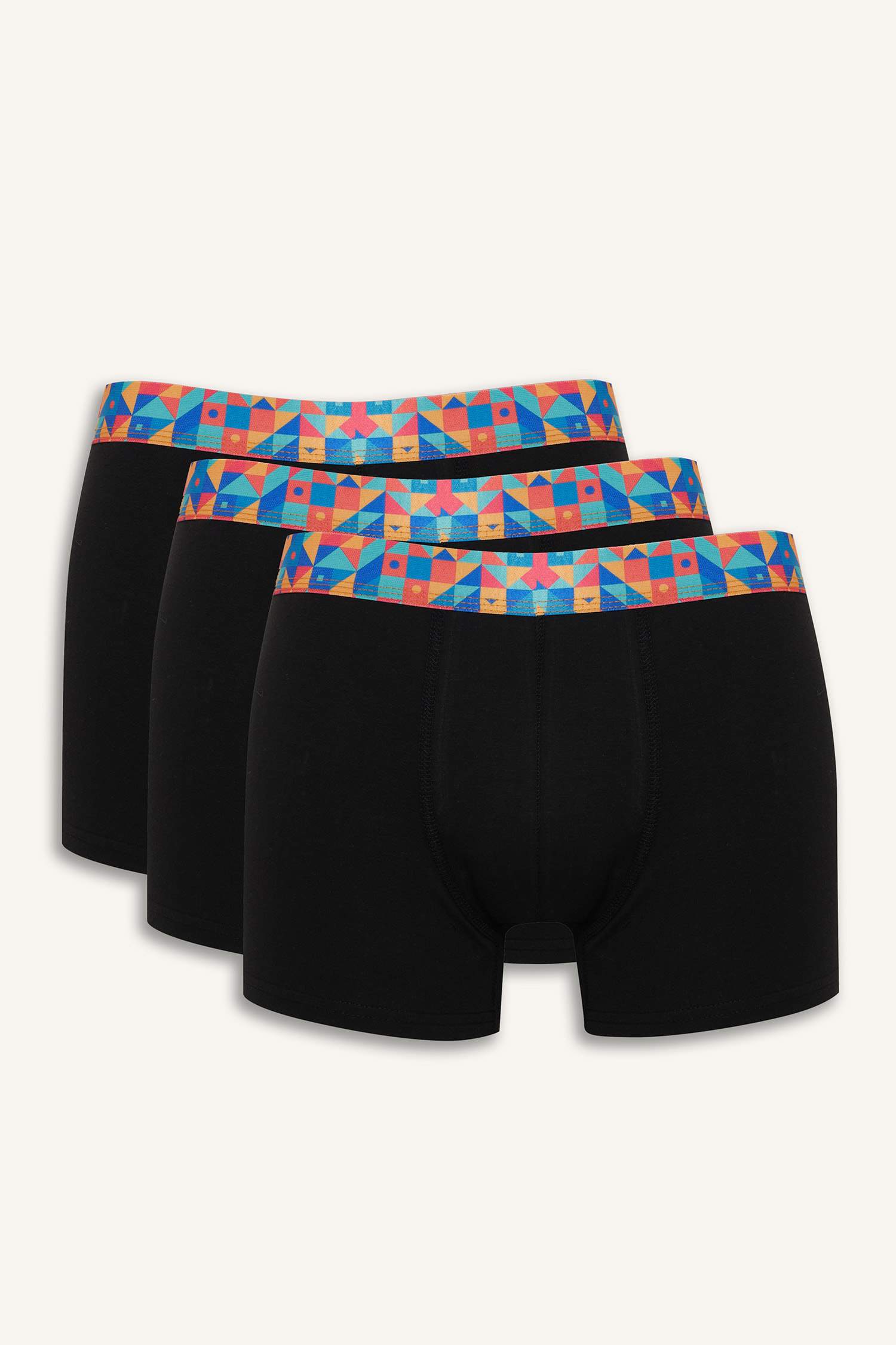 Regular Fit 3'lü Boxer