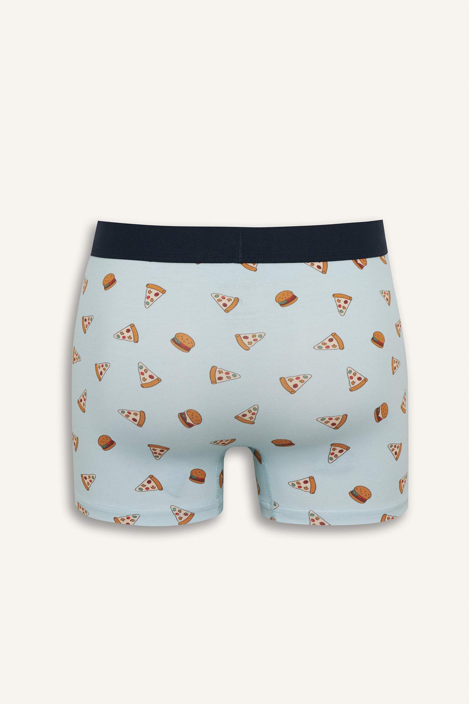 بوكسر قصة عادية مطبوع - 3 قطع