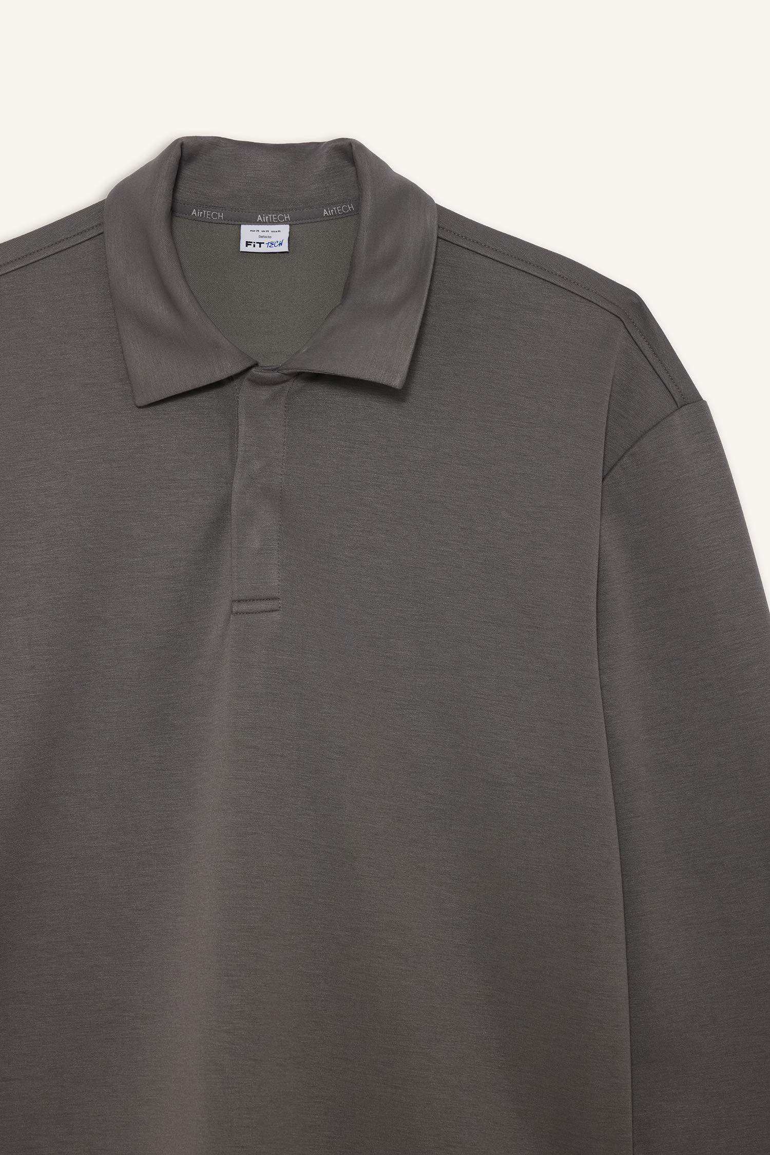 Standard Fit Stand Collar Modal Sports Sweatshirt