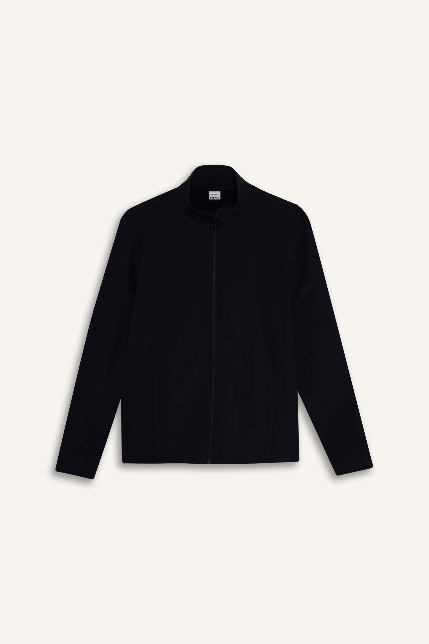 Standart Fıt Dik Yaka Hırka