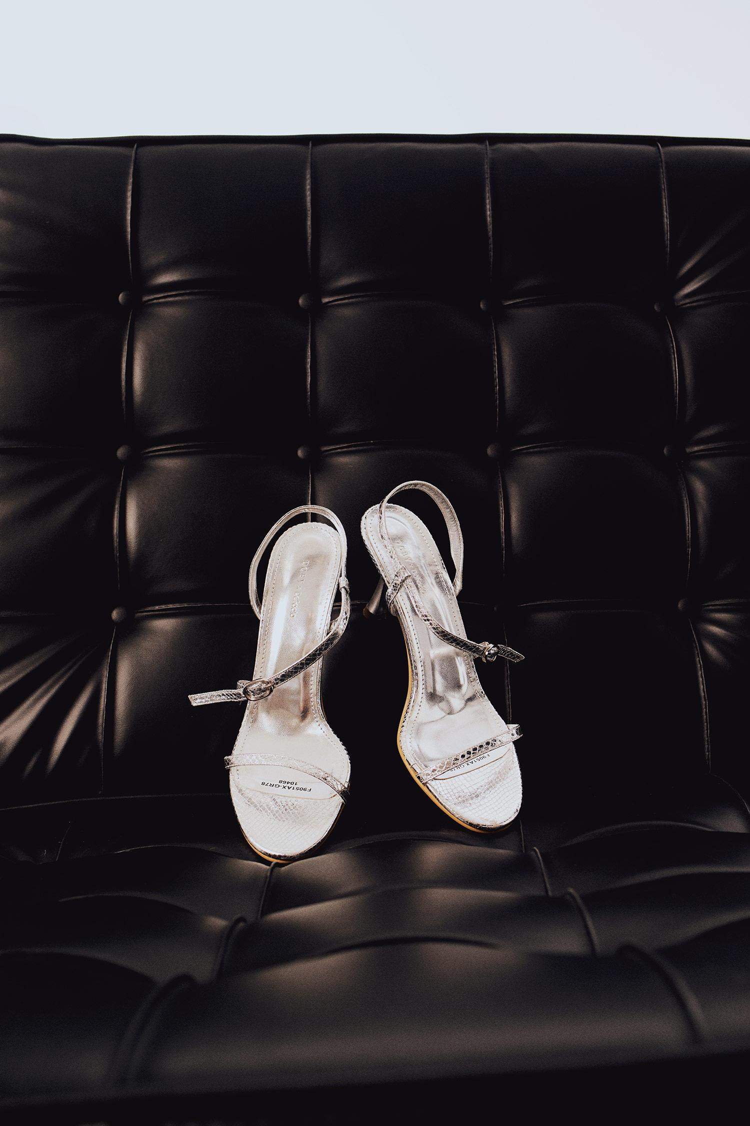 DCEY x DeFacto Kadın Topuklu Silver Ayakkabı