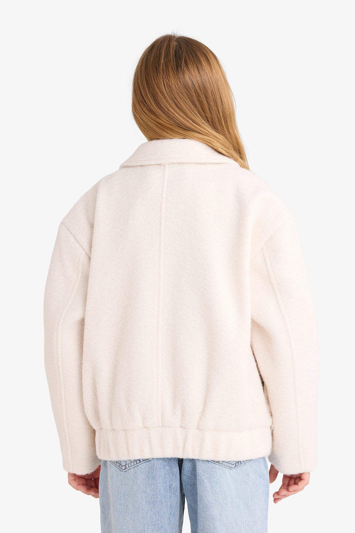 Куртка с круглым вырезом для девочек