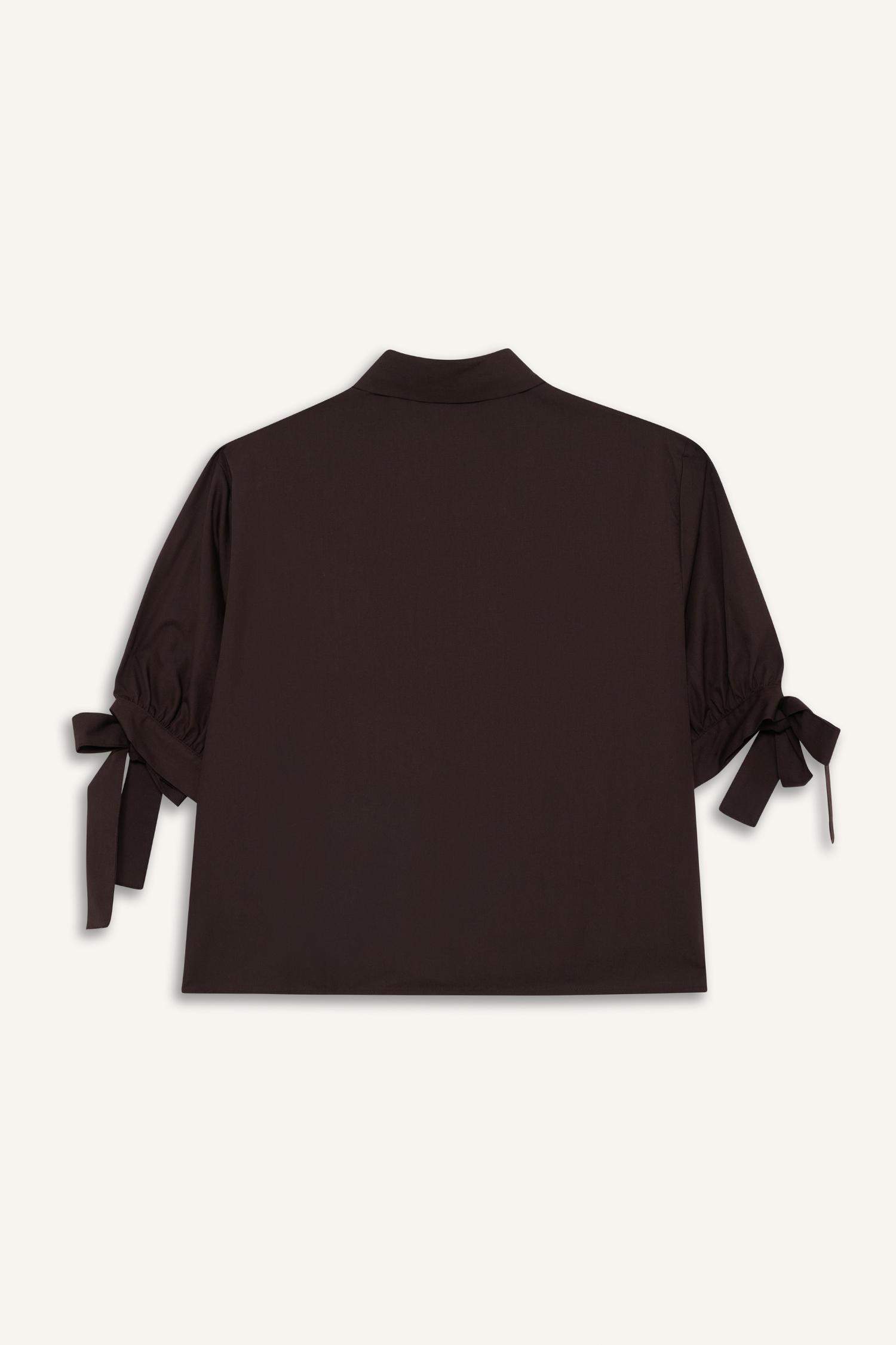 Regular Fit Shirt Collar Poplin Long Sleeve Shirt