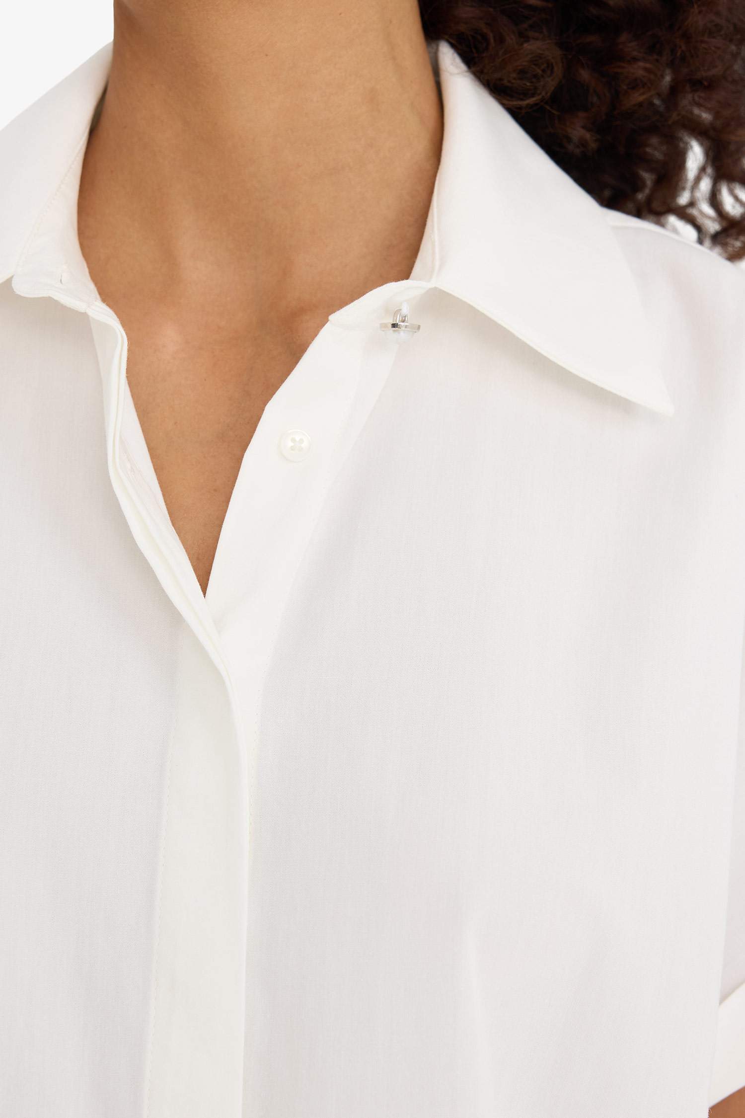 Regular Fit Poplin Kısa Kollu Gömlek