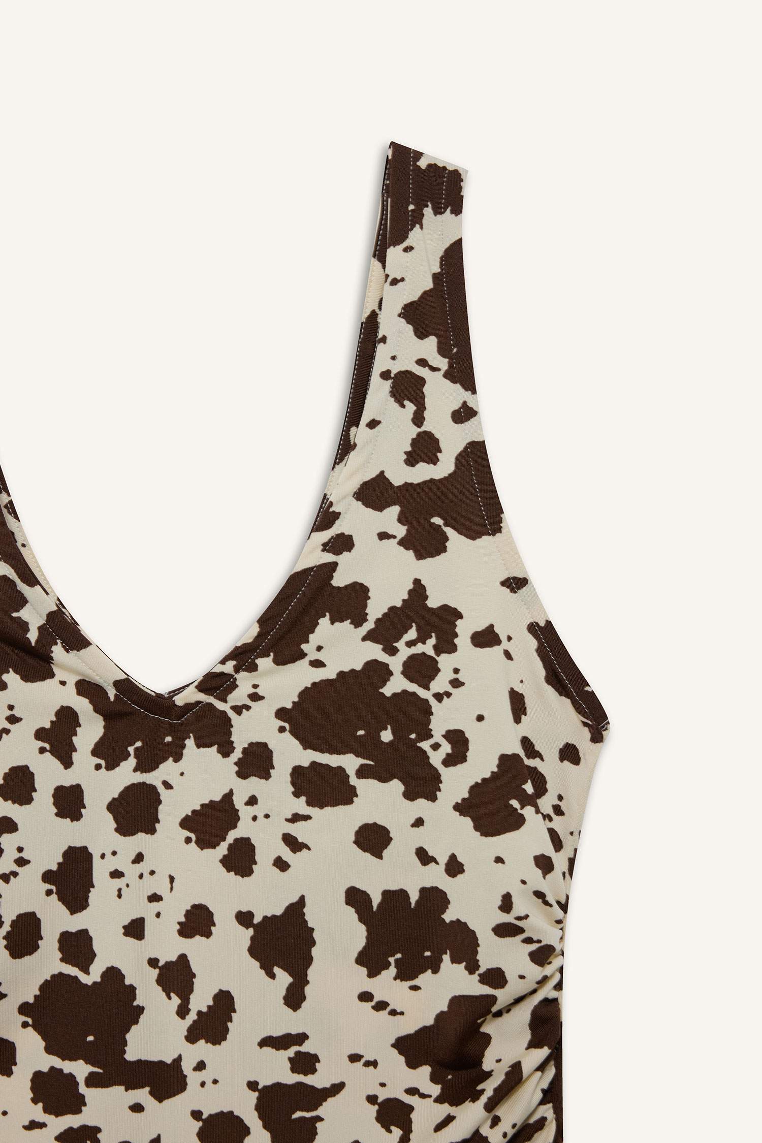 Desenli Askılı Çıtçıtlı Body