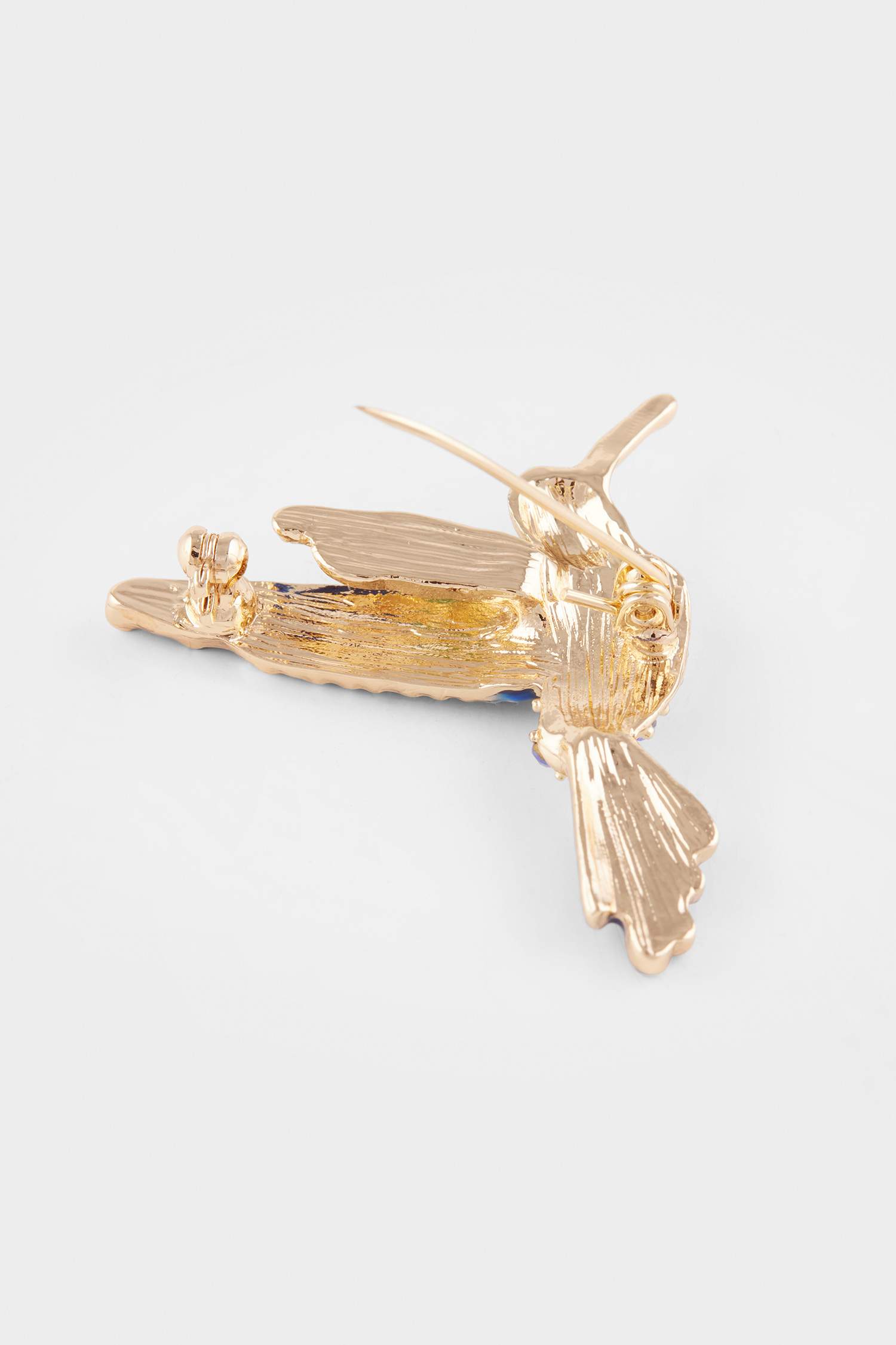 Kadın Anka Kuşu Detaylı Broş