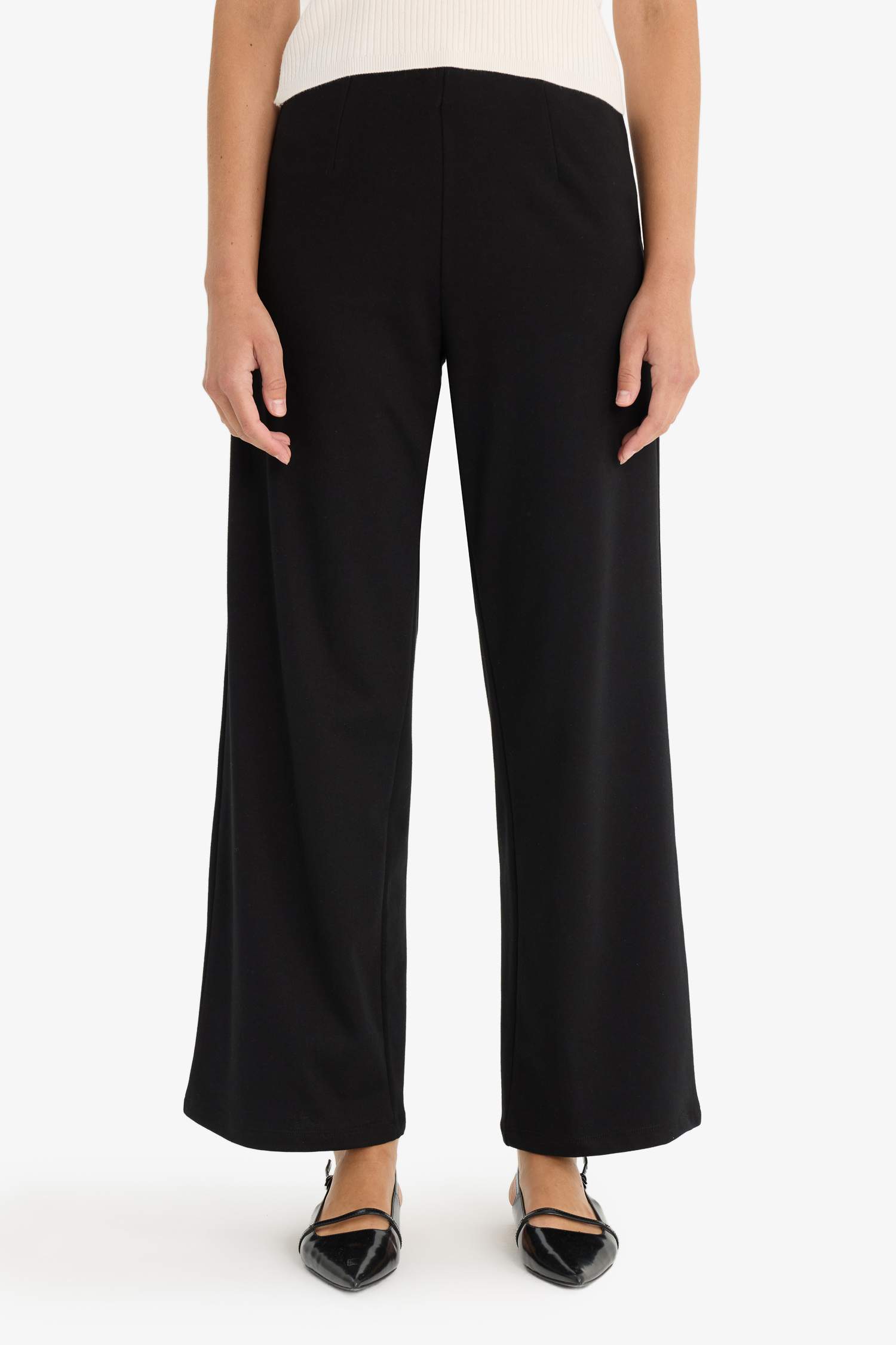 Straight Fit Trousers