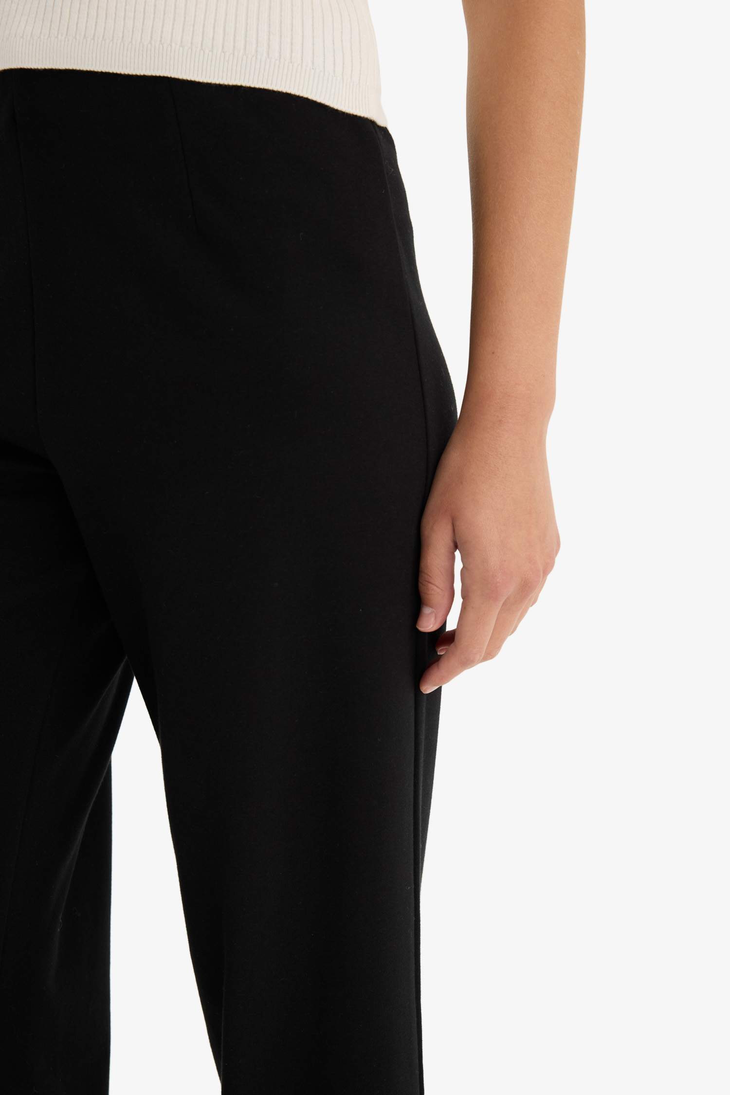 Straight Fit Trousers