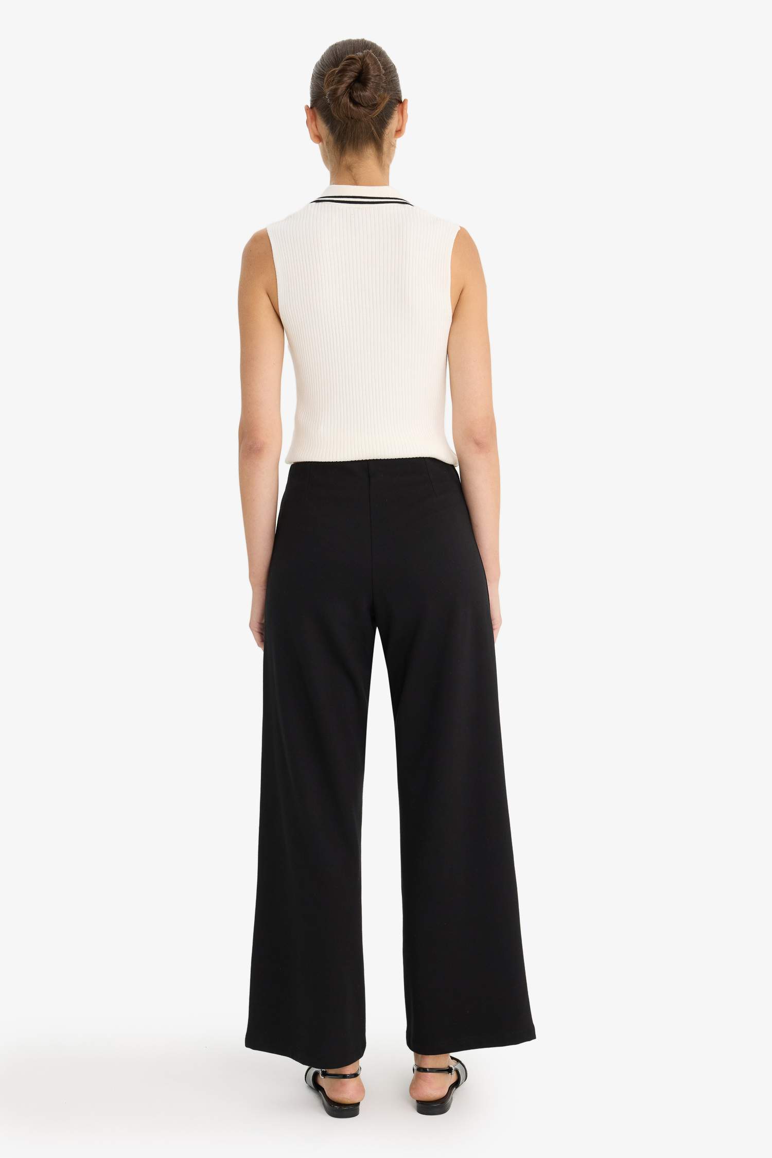 Straight Fit Trousers