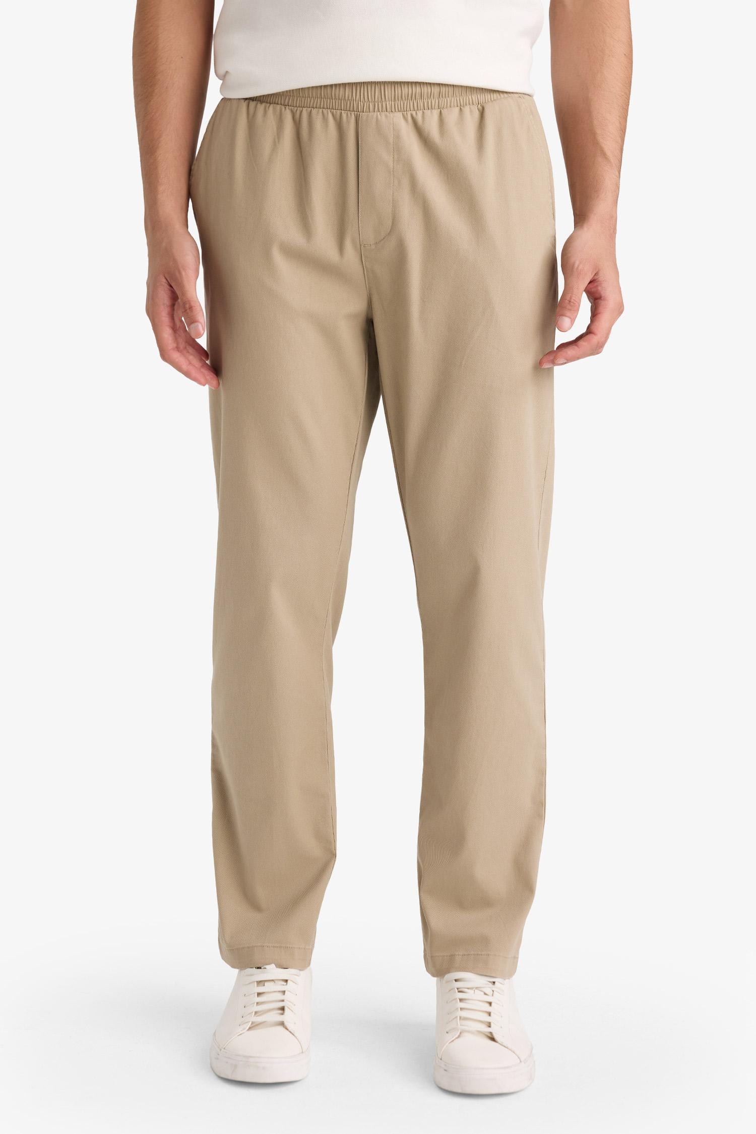 DeFacto REGULAR FIT Pamuklu Smart-Casual Pantolon görsel 4