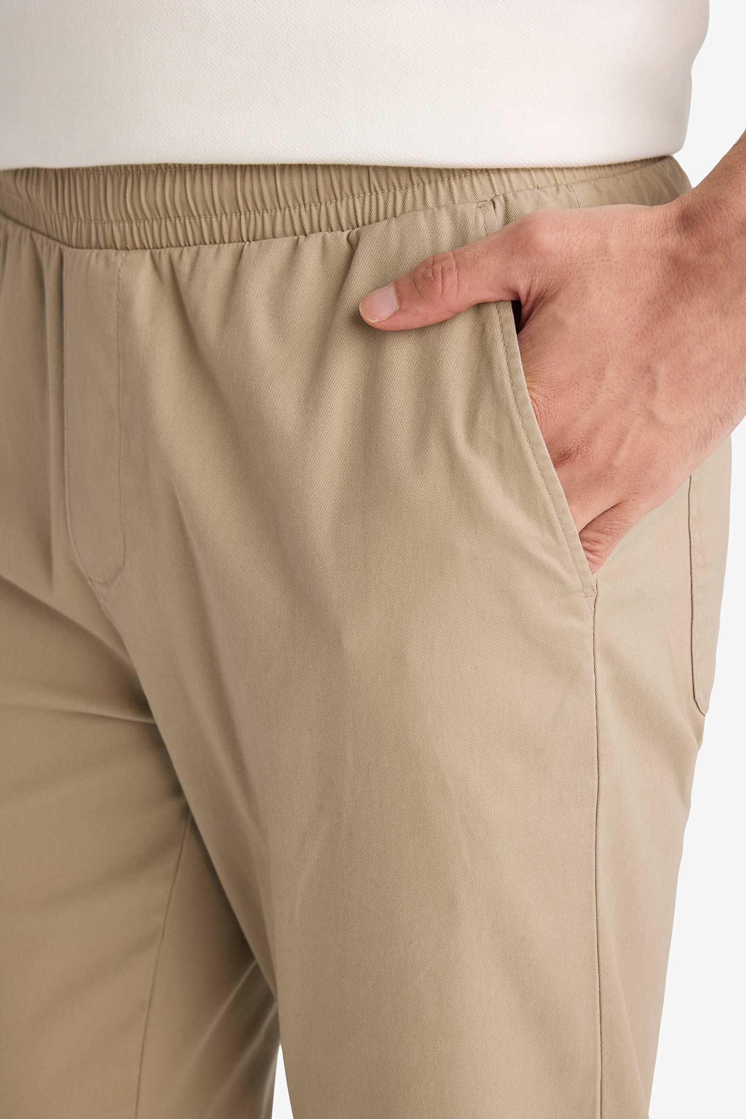 DeFacto REGULAR FIT Pamuklu Smart-Casual Pantolon görsel 5