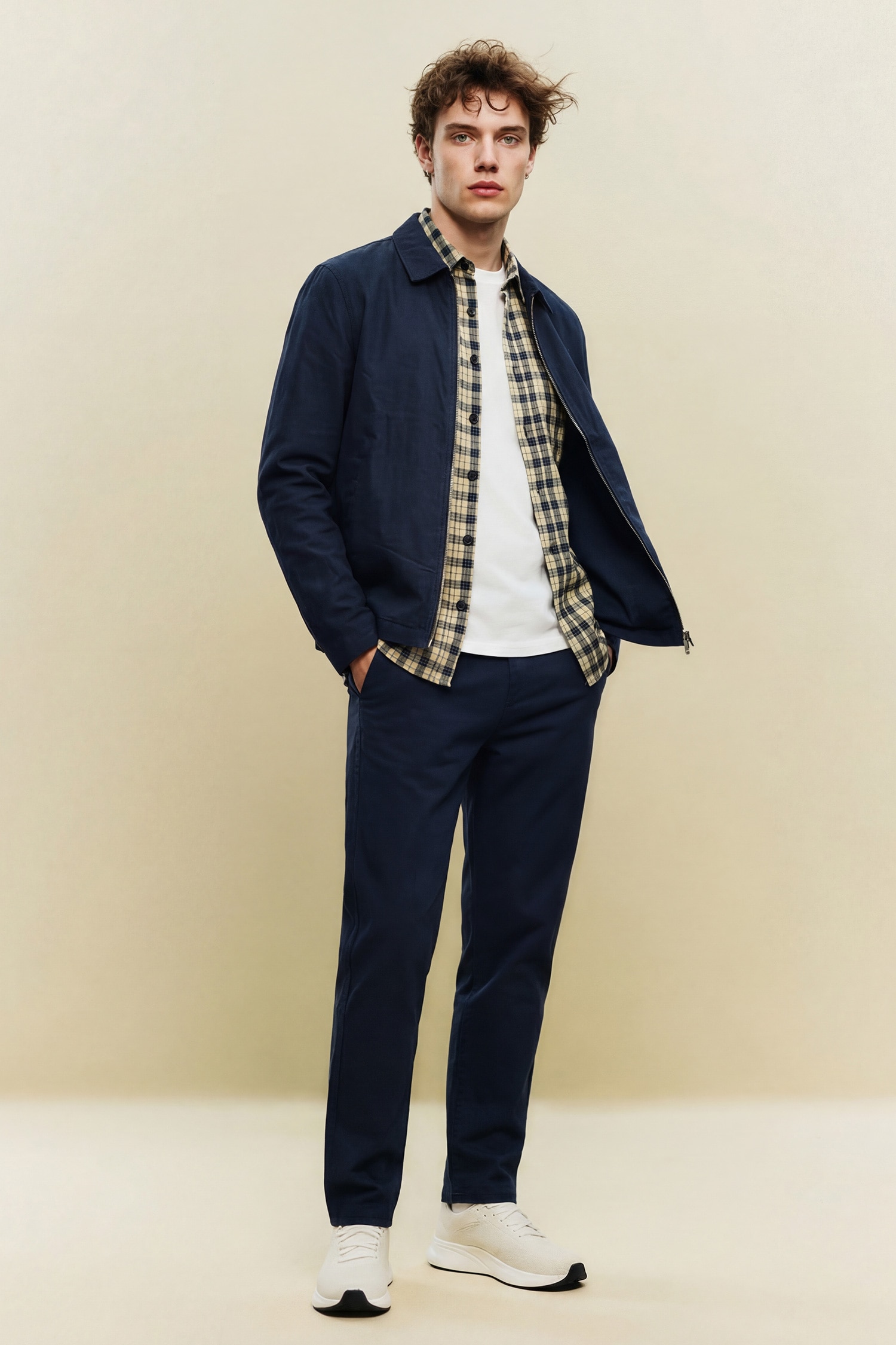 DeFacto REGULAR FIT Pamuklu Smart-Casual Pantolon görsel 2