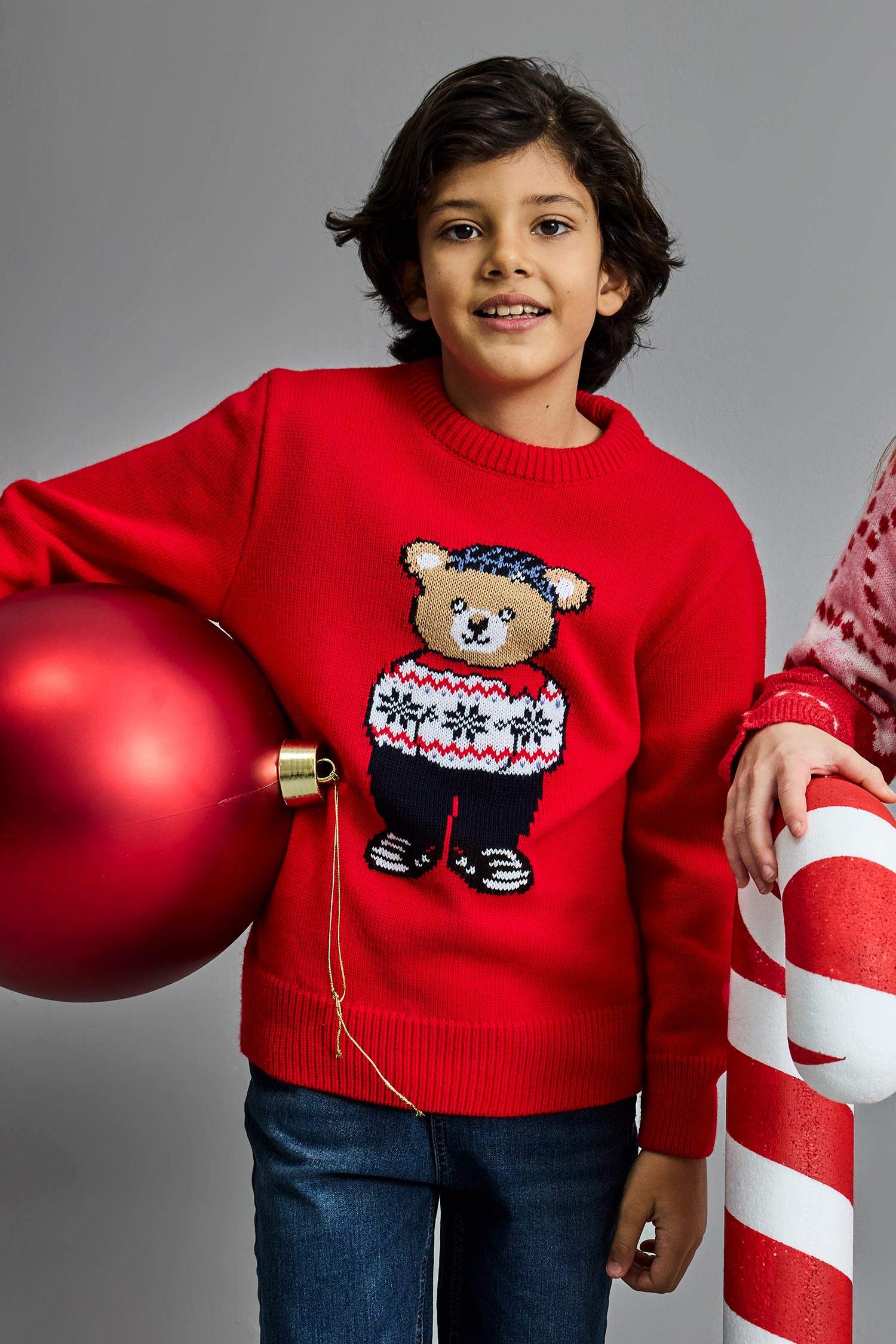 بلوز تريكو ولادي قصة عادية بياخة مستديرة