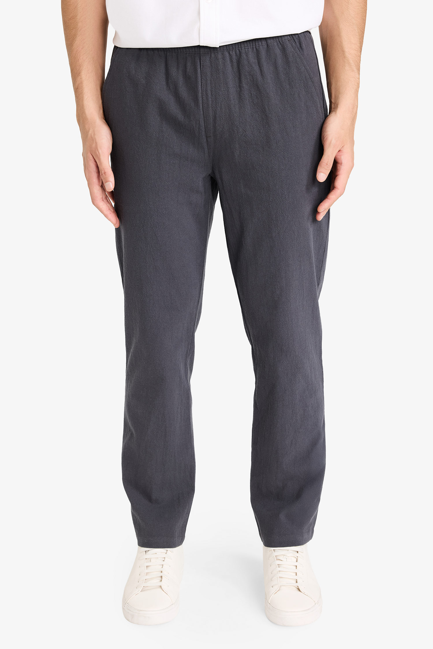 DeFacto %100 Pamuk REGULAR FIT Pantolon görsel 3