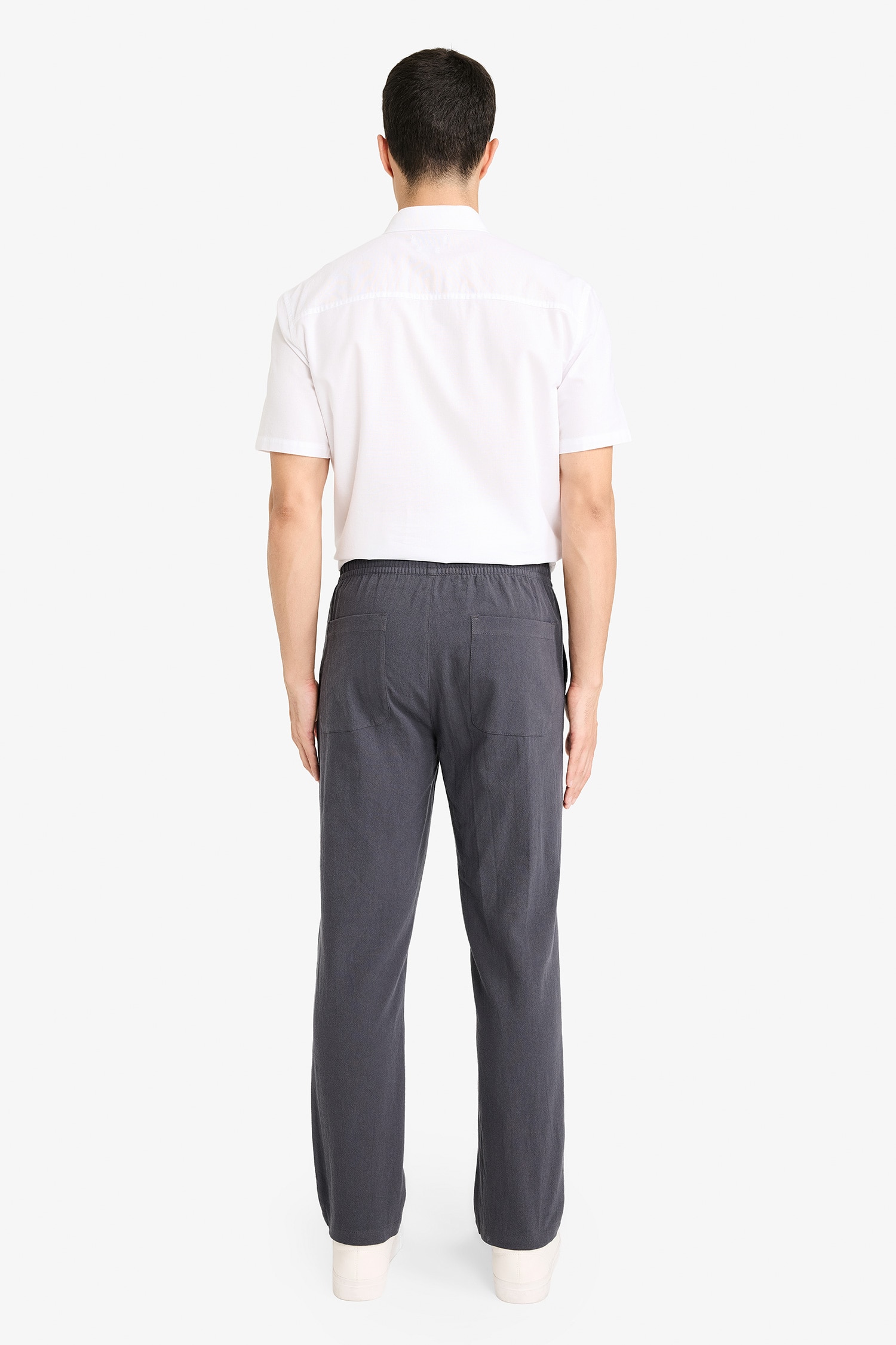DeFacto %100 Pamuk REGULAR FIT Pantolon görsel 5