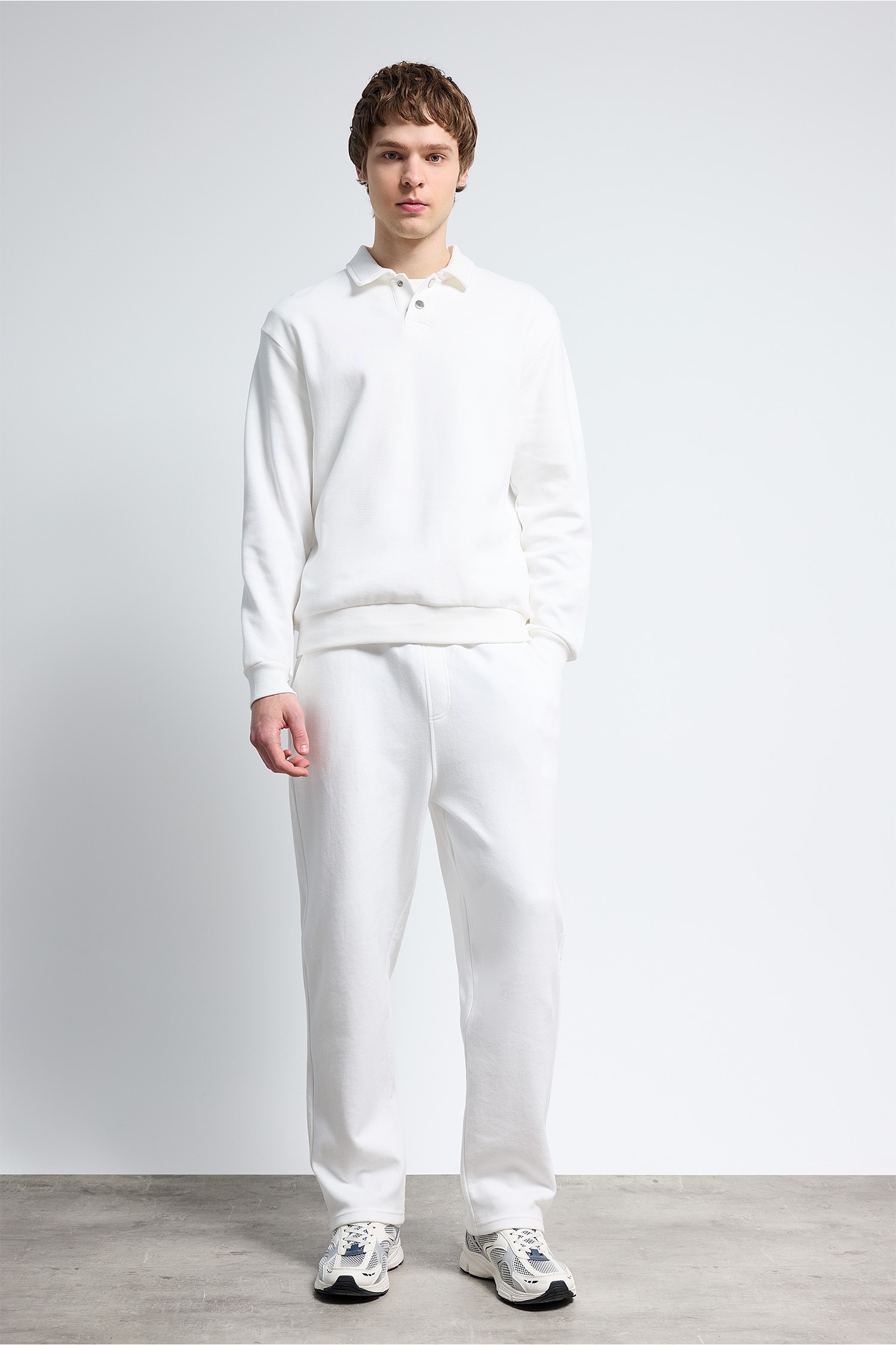 DeFacto Pamuklu Regular Fıt Sweatshirt görsel 2