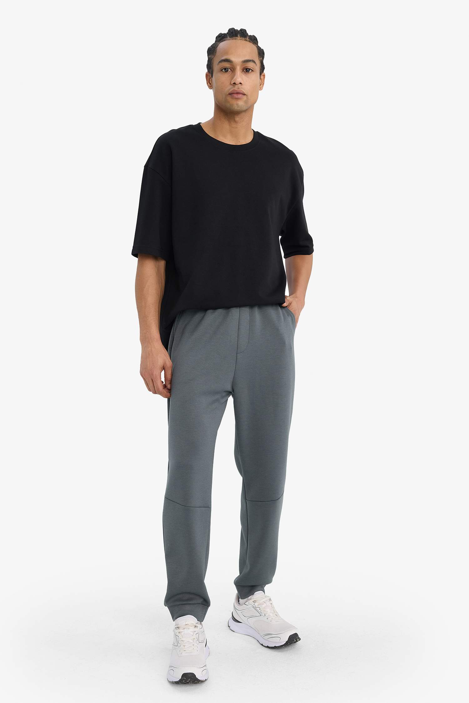 Standard Fit Scuba Fabric Jogging