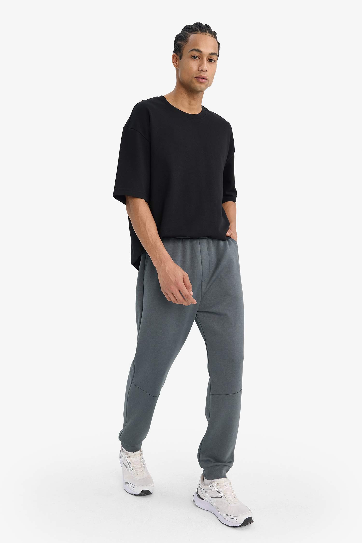 Standard Fit Scuba Fabric Jogging