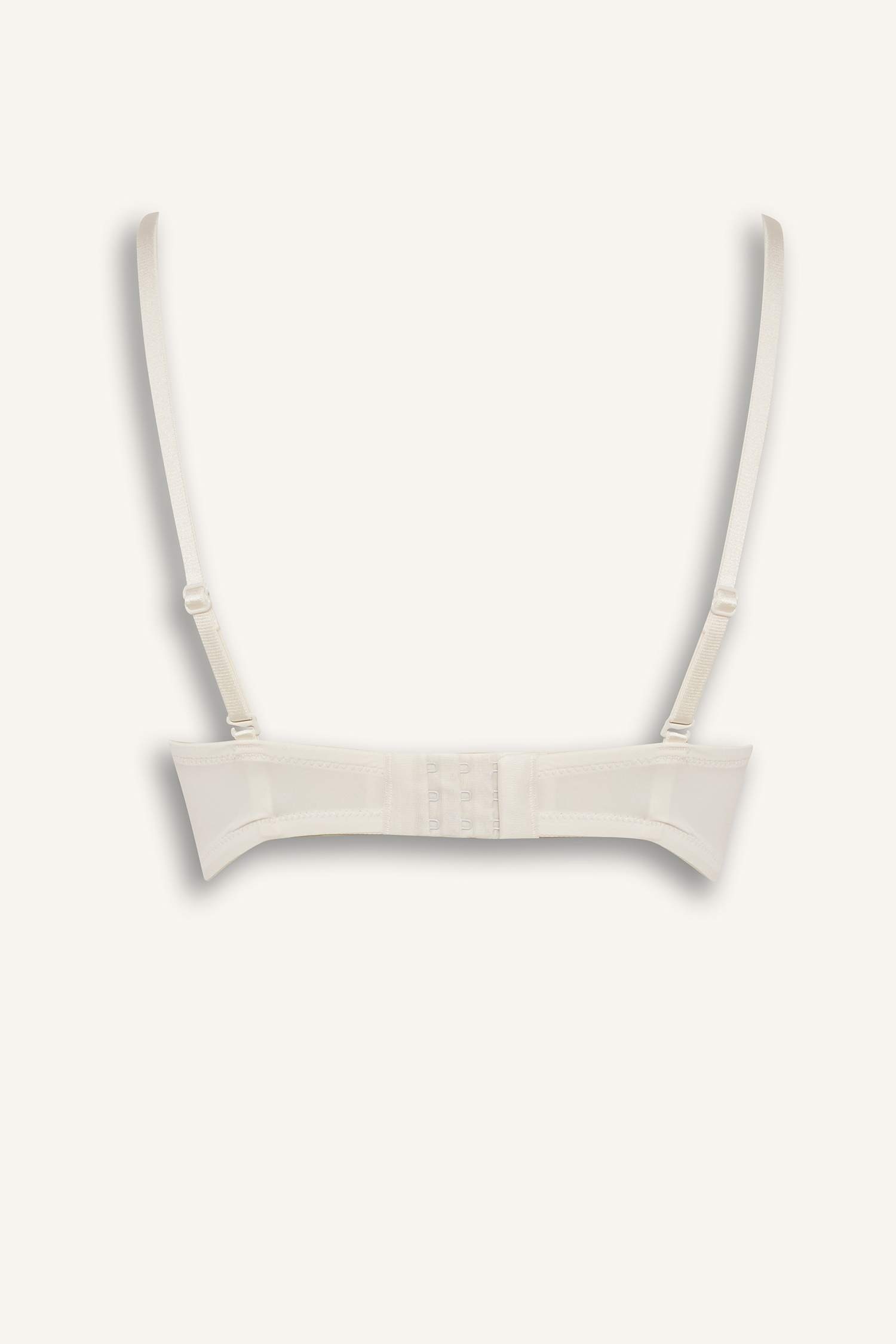 Micro Kaplı Yarım Dolgulu Balenli Straplez Sütyen Fall in Love