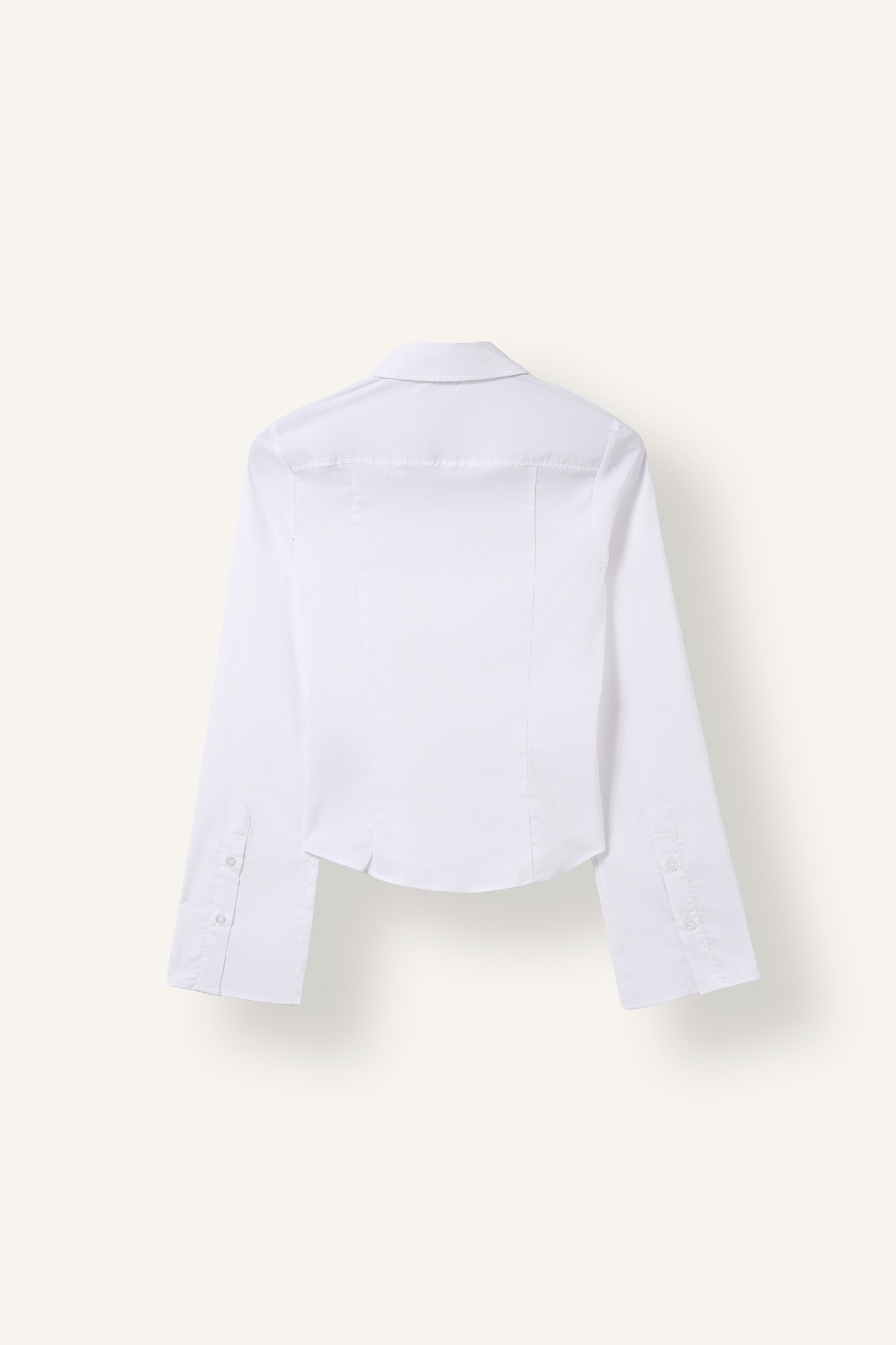 DeFacto Fitted Poplin Uzun Kollu Gömlek görsel 7