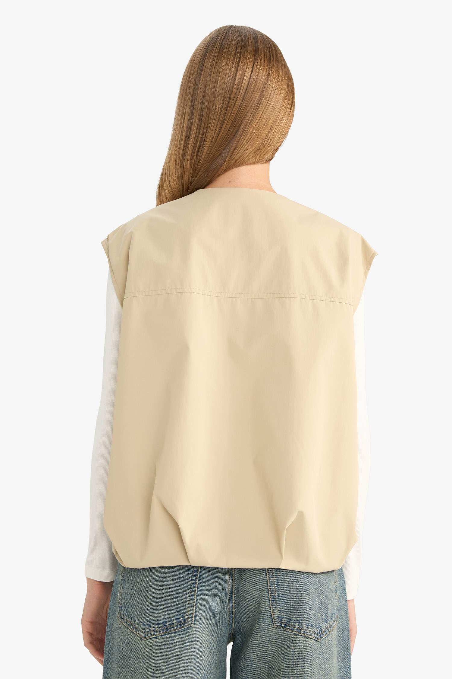 Regular Fit Twill Vest