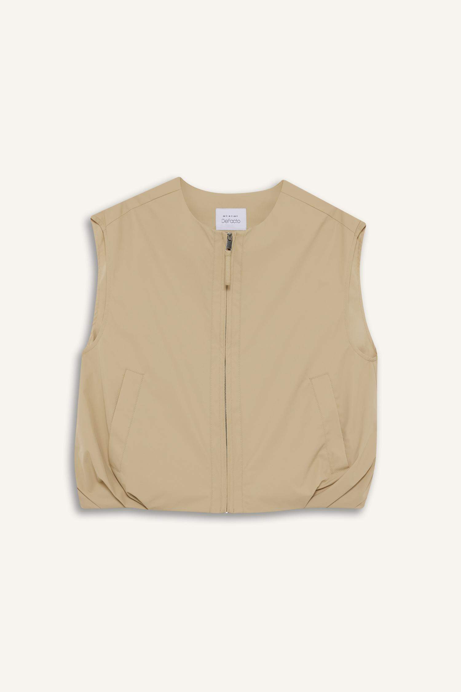 Regular Fit Twill Vest