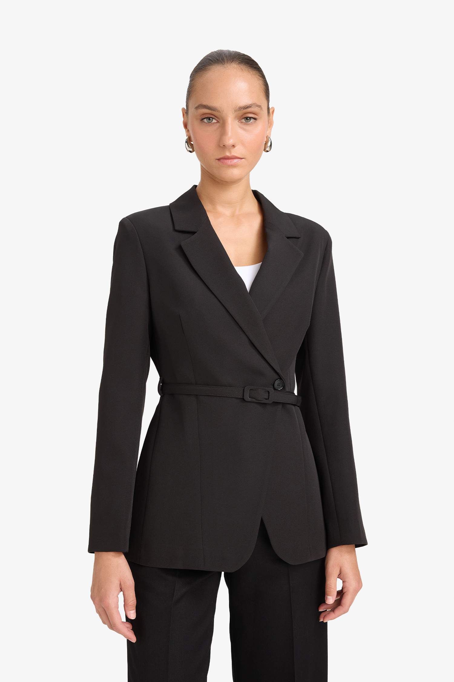 Regular Fit Jacket Collar Blazer