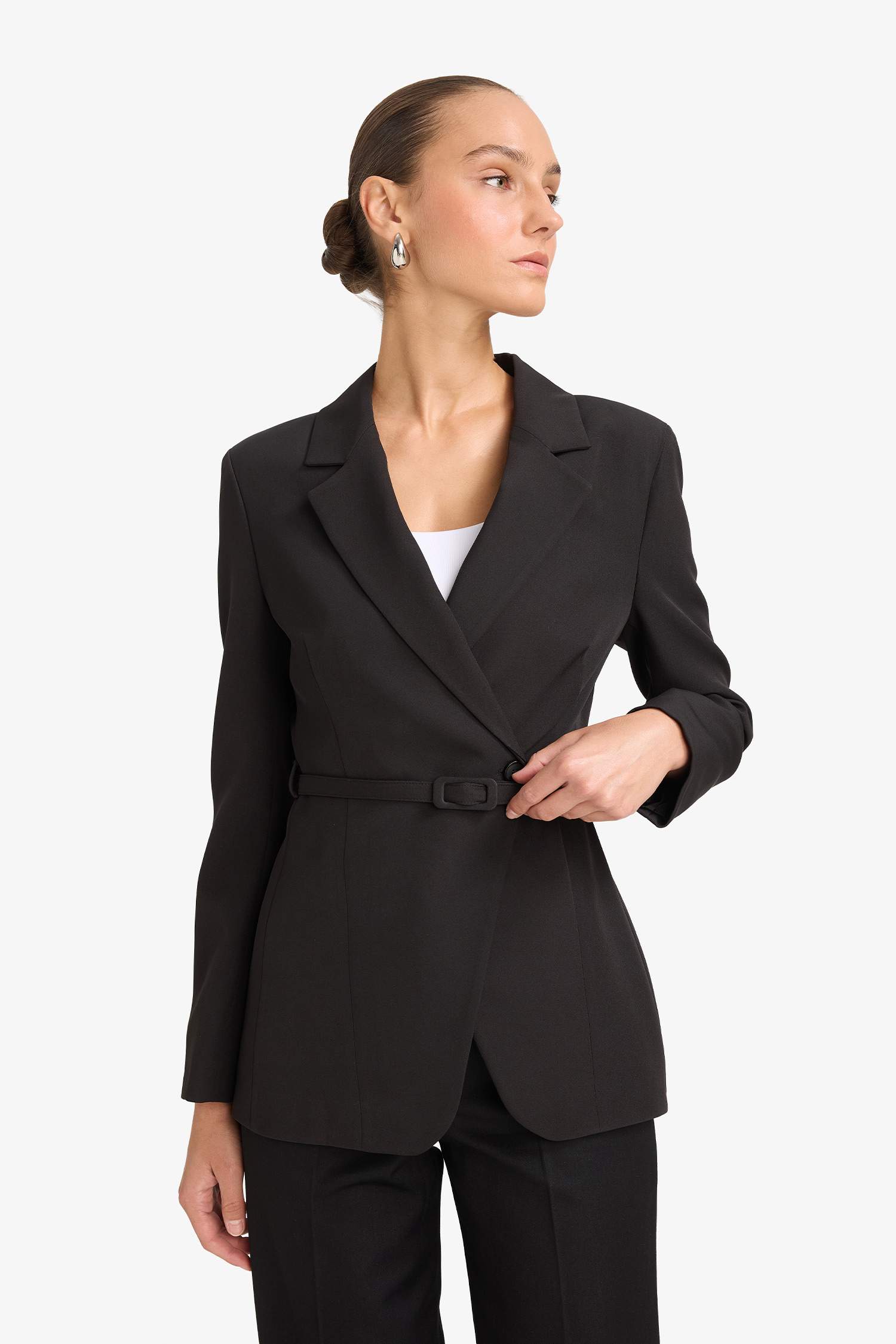 Regular Fit Jacket Collar Blazer