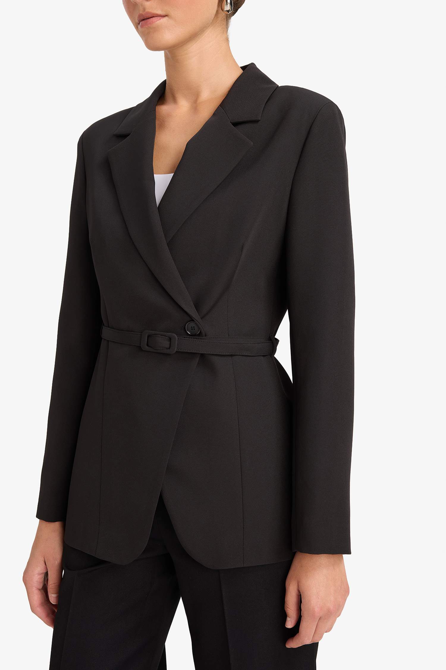 Regular Fit Jacket Collar Blazer
