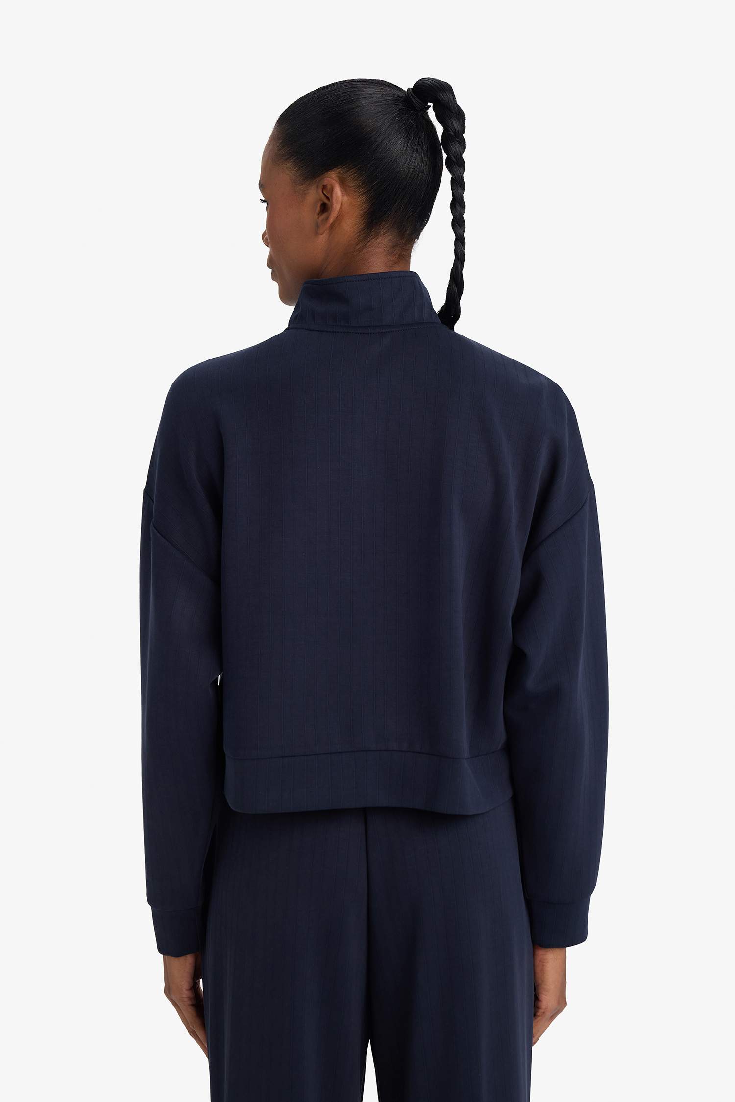 High Neck Modal Sports Sweatshirt