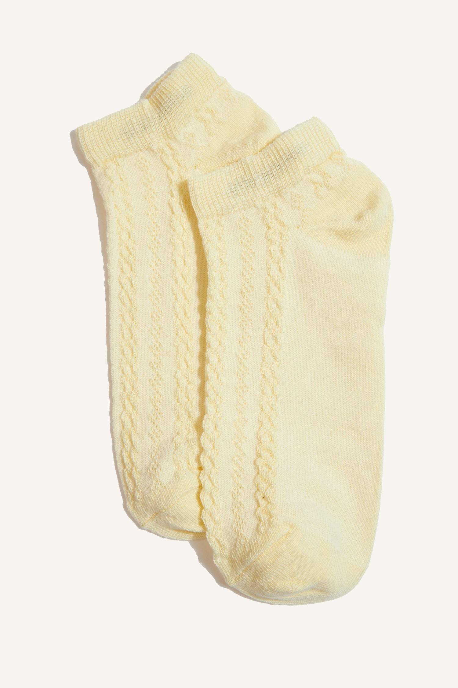 Kız Çocuk 5'li Pamuklu Patik Çorap