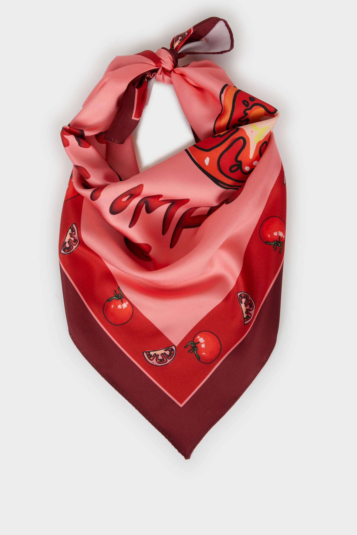 شال نسائي منقوش