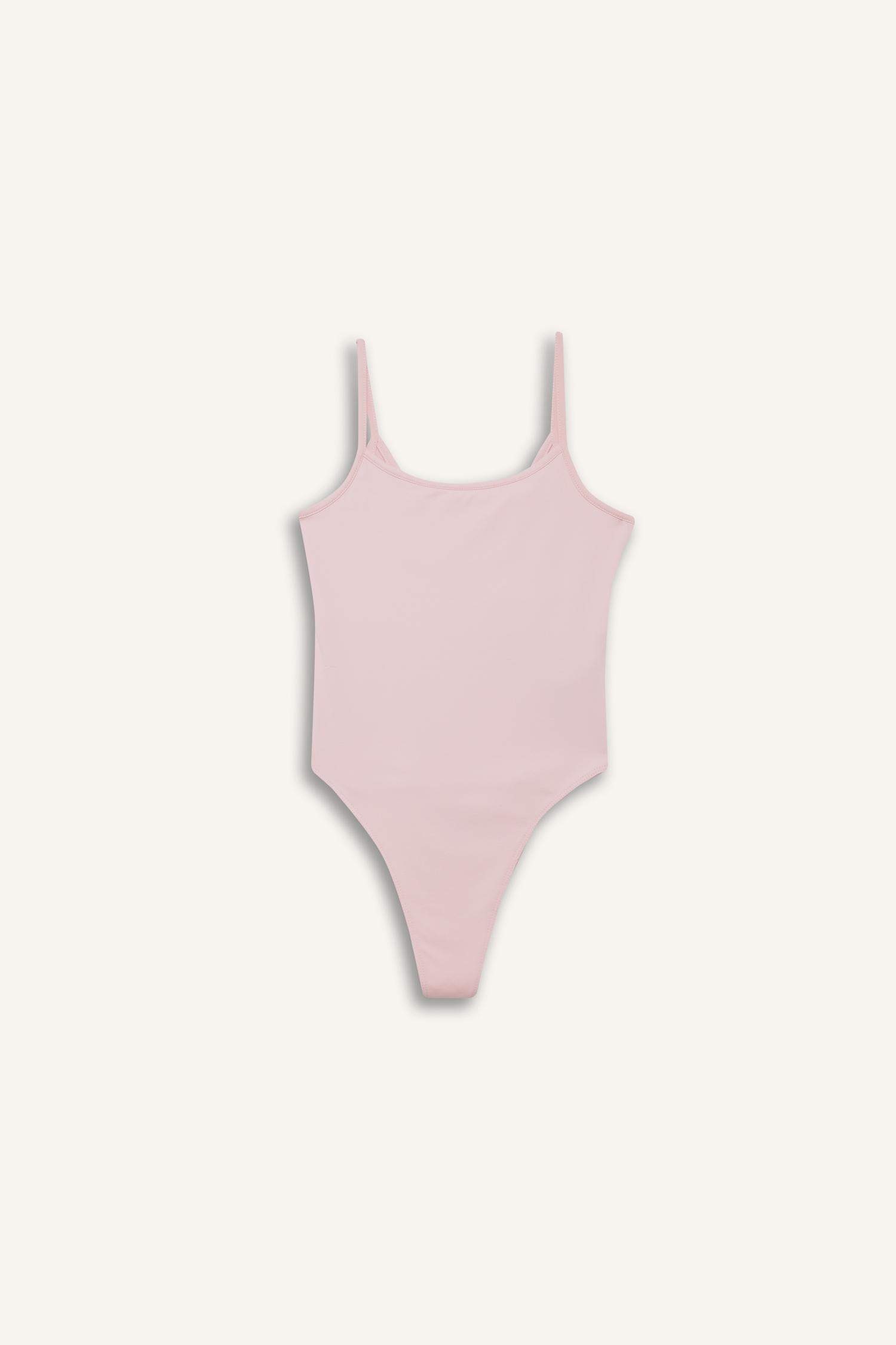 İnce Askılı Basic Düz Çıtçıtlı Body