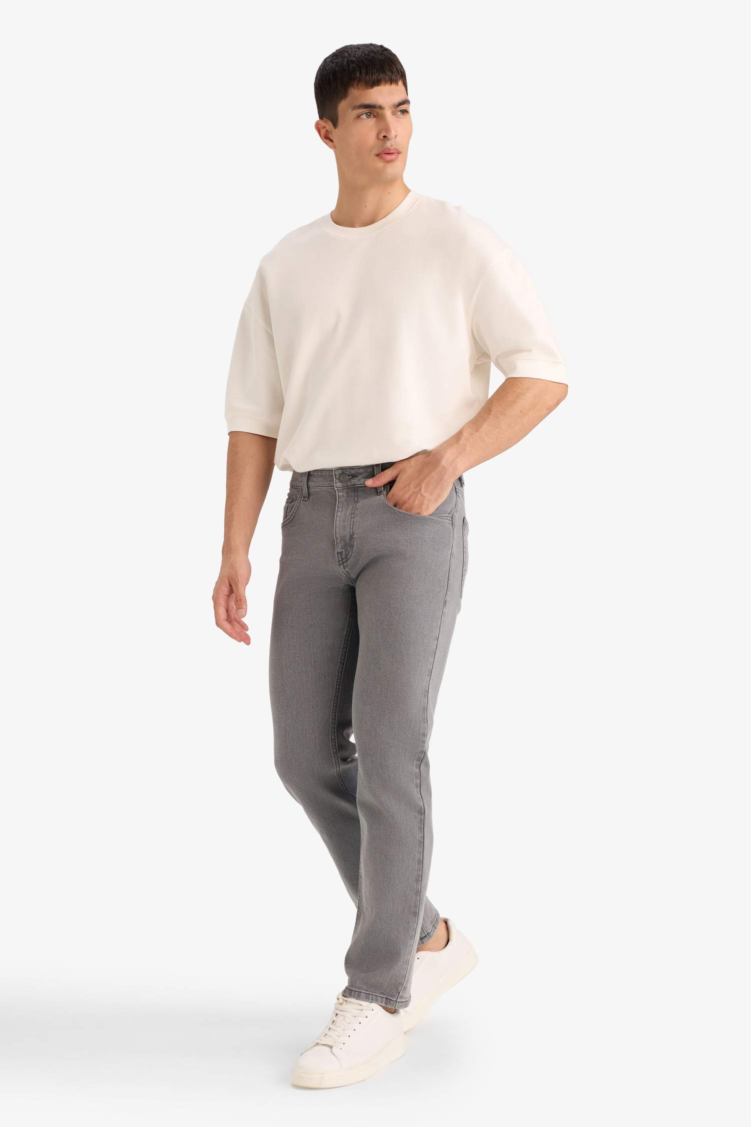 Sergio Regular Fit Normal Bel Boru Paça Jean Pantolon