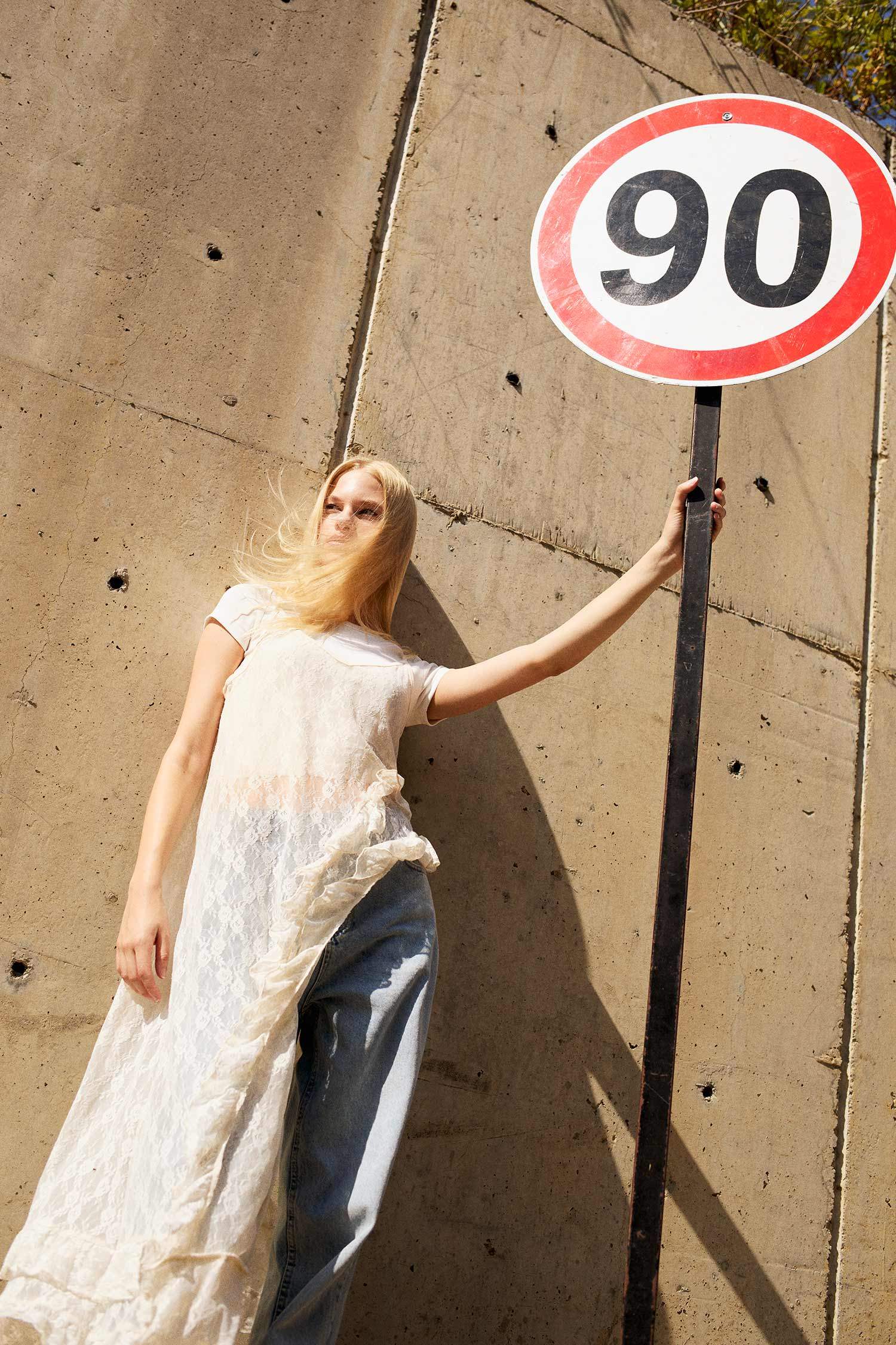 A Cut V-Neck Lace Maxi Dress