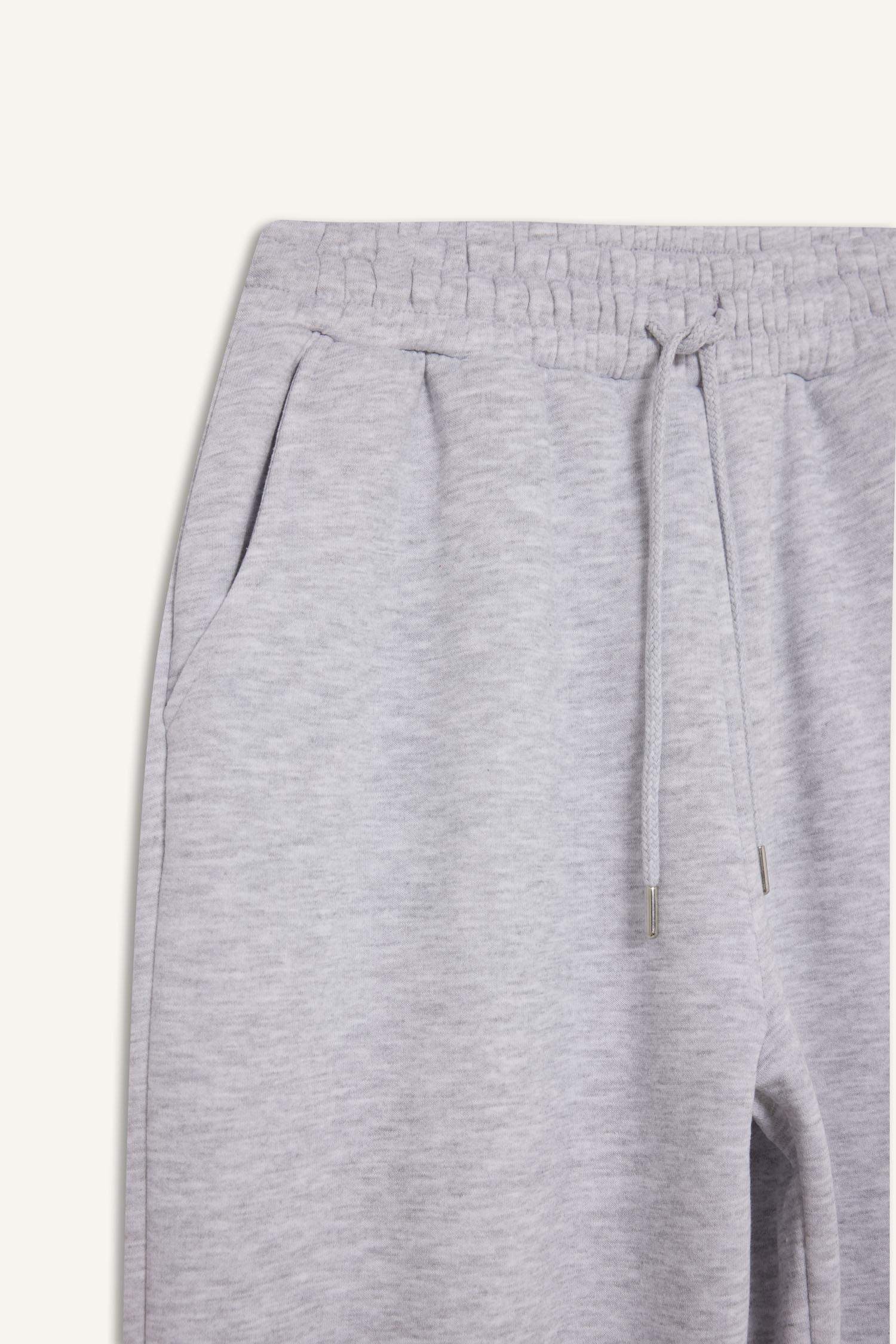 Jogger Fit Basic Thick Fabric Sweatpants