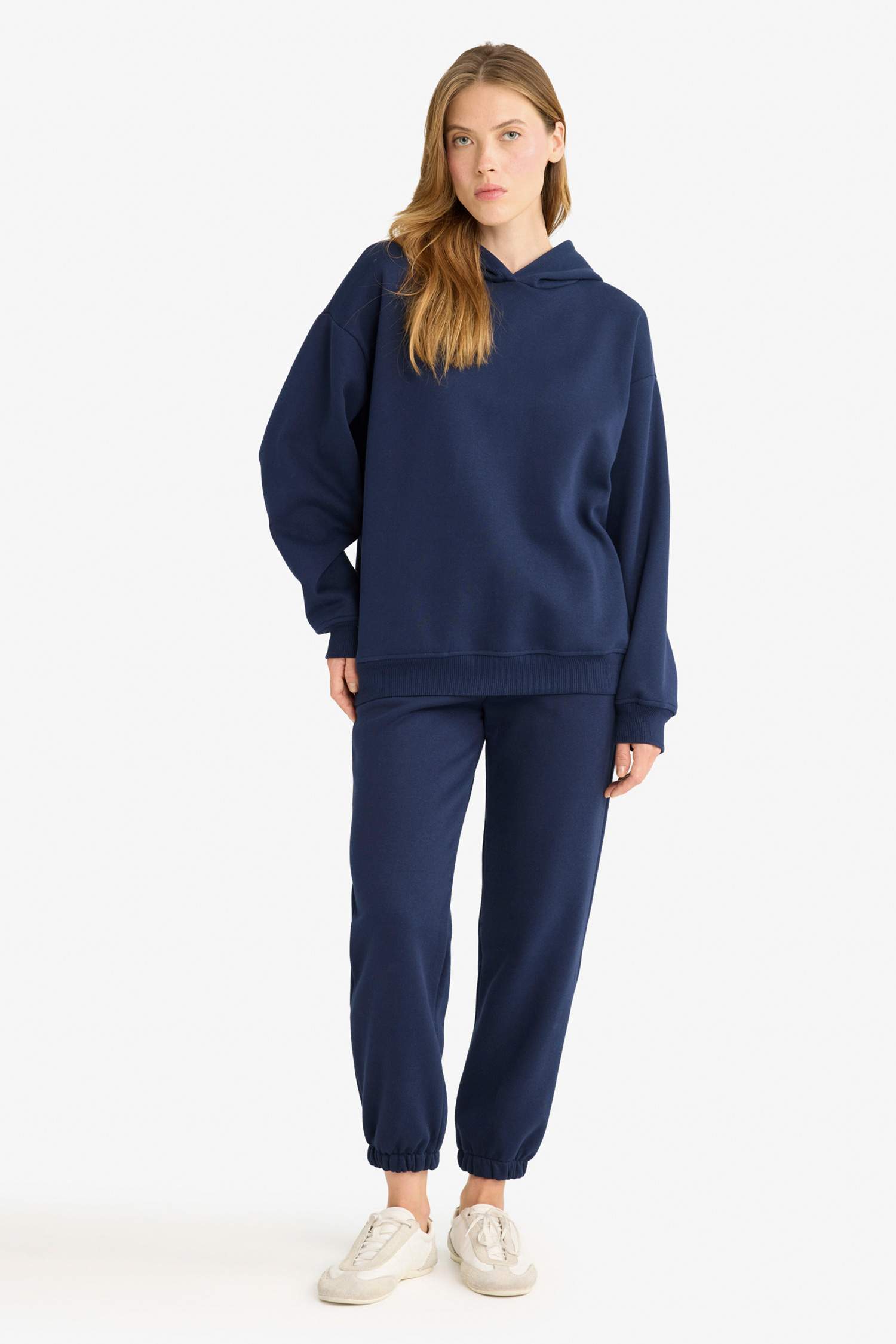 Jogger Fit Basic Thick Fabric Sweatpants