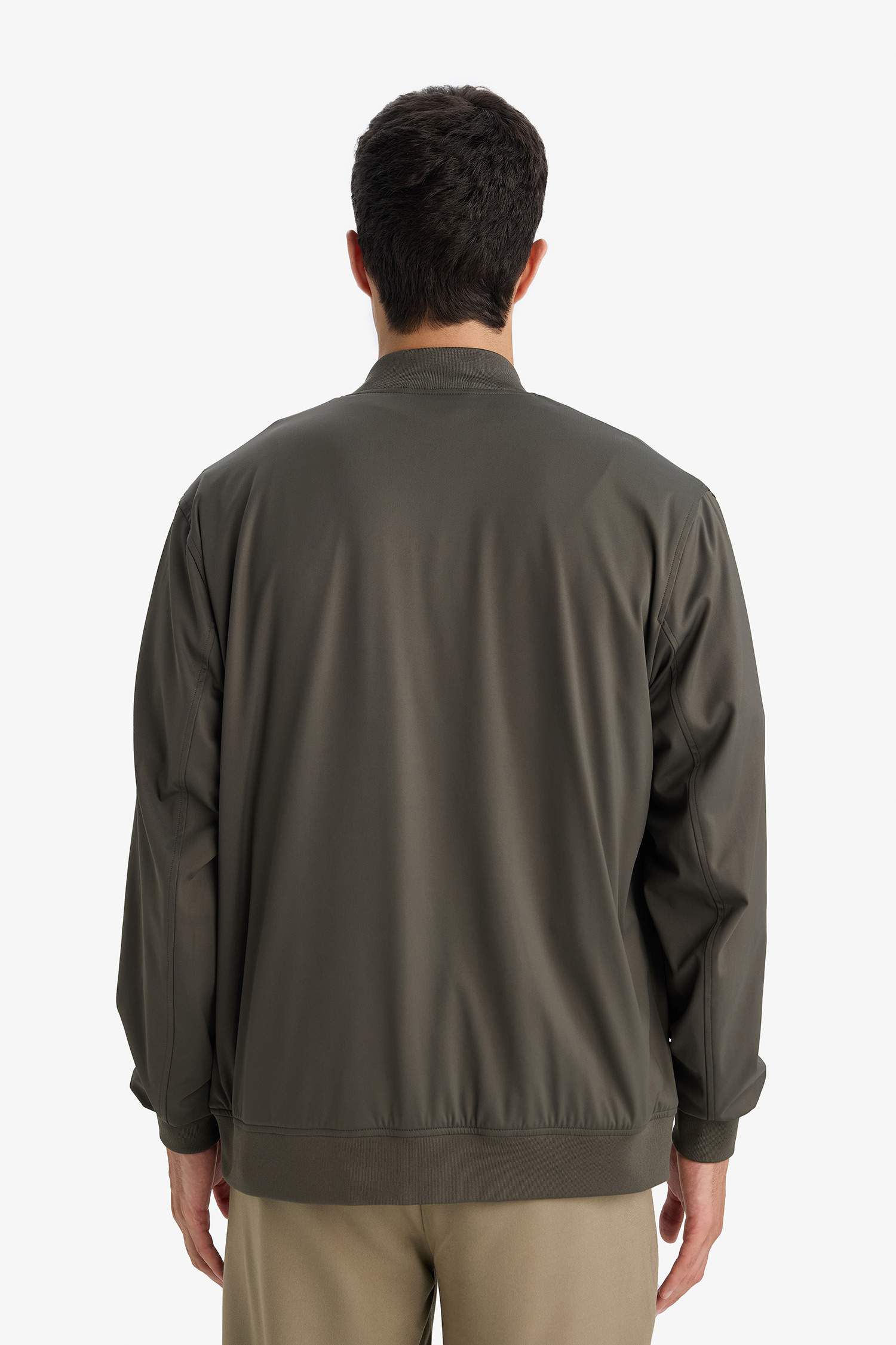 Slim Fit Astarlı Mont