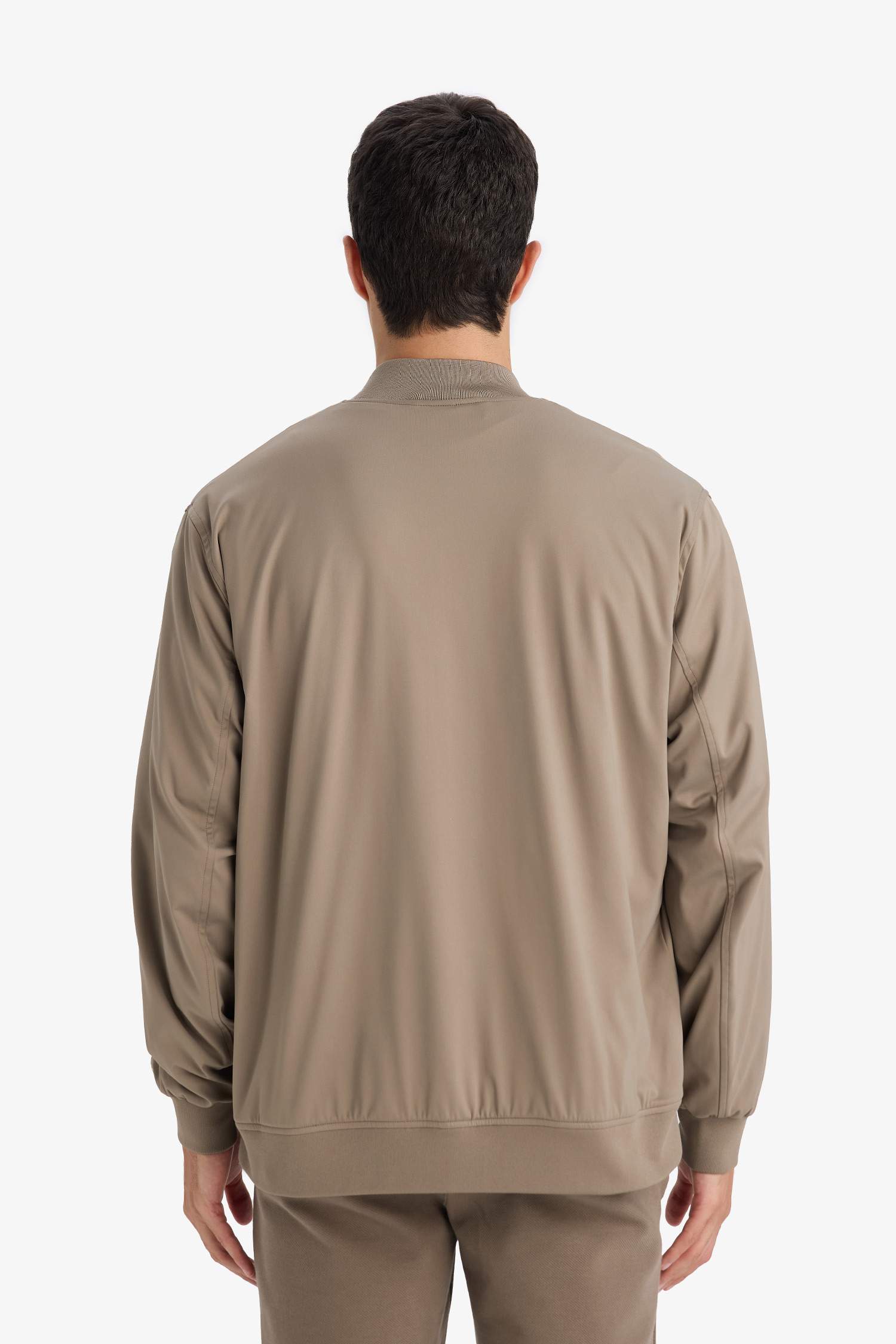 Slim Fit Astarlı Mont