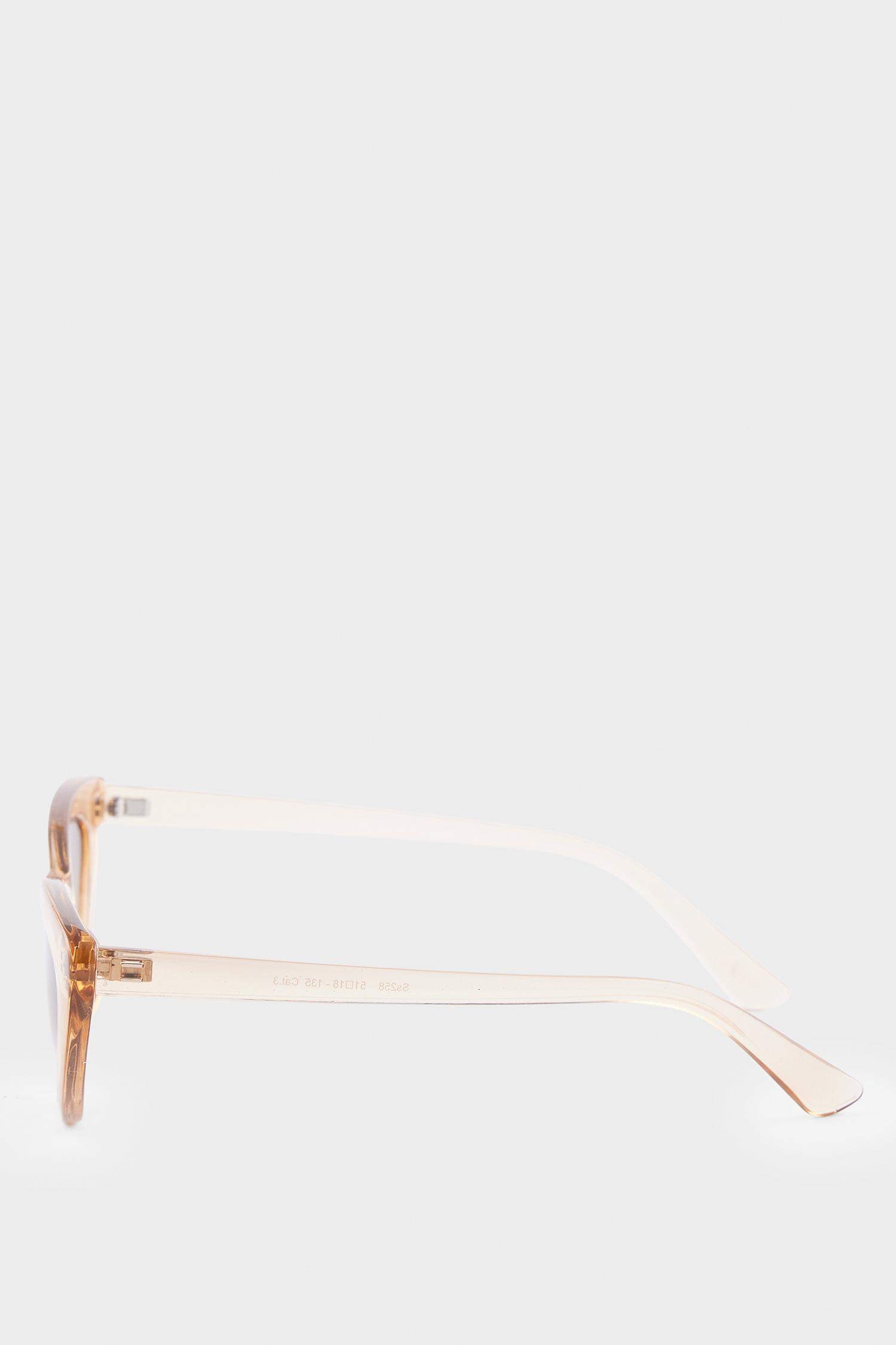 DCEY x DeFacto Kadın Kedi Gözü Formunda Bej Güneş Gözlüğü