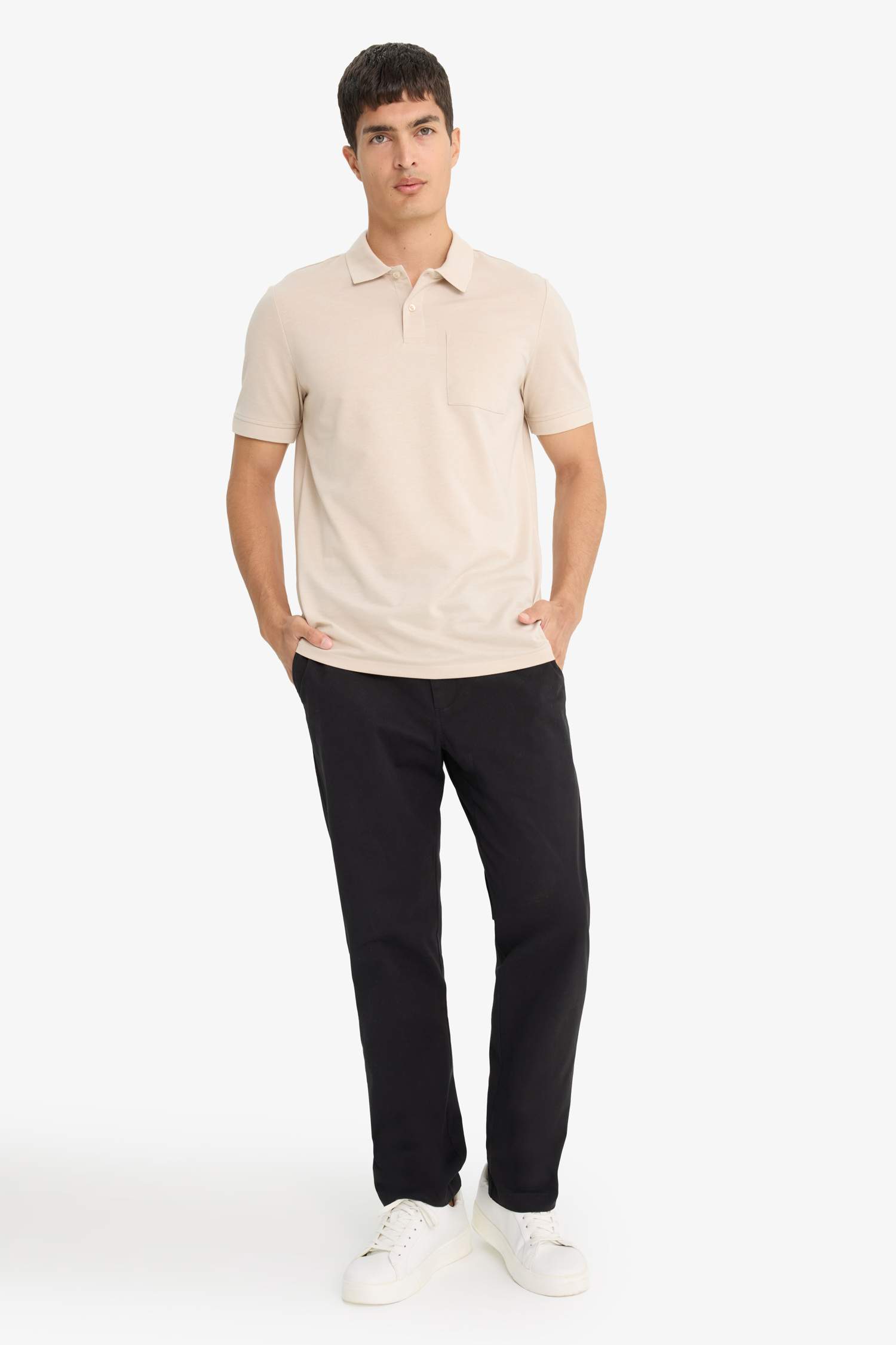 Pique Short Sleeve Polo Shirt