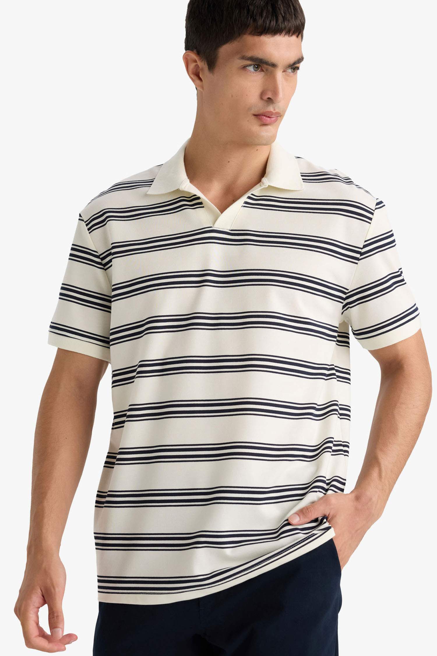 Pique Short Sleeve Polo Shirt