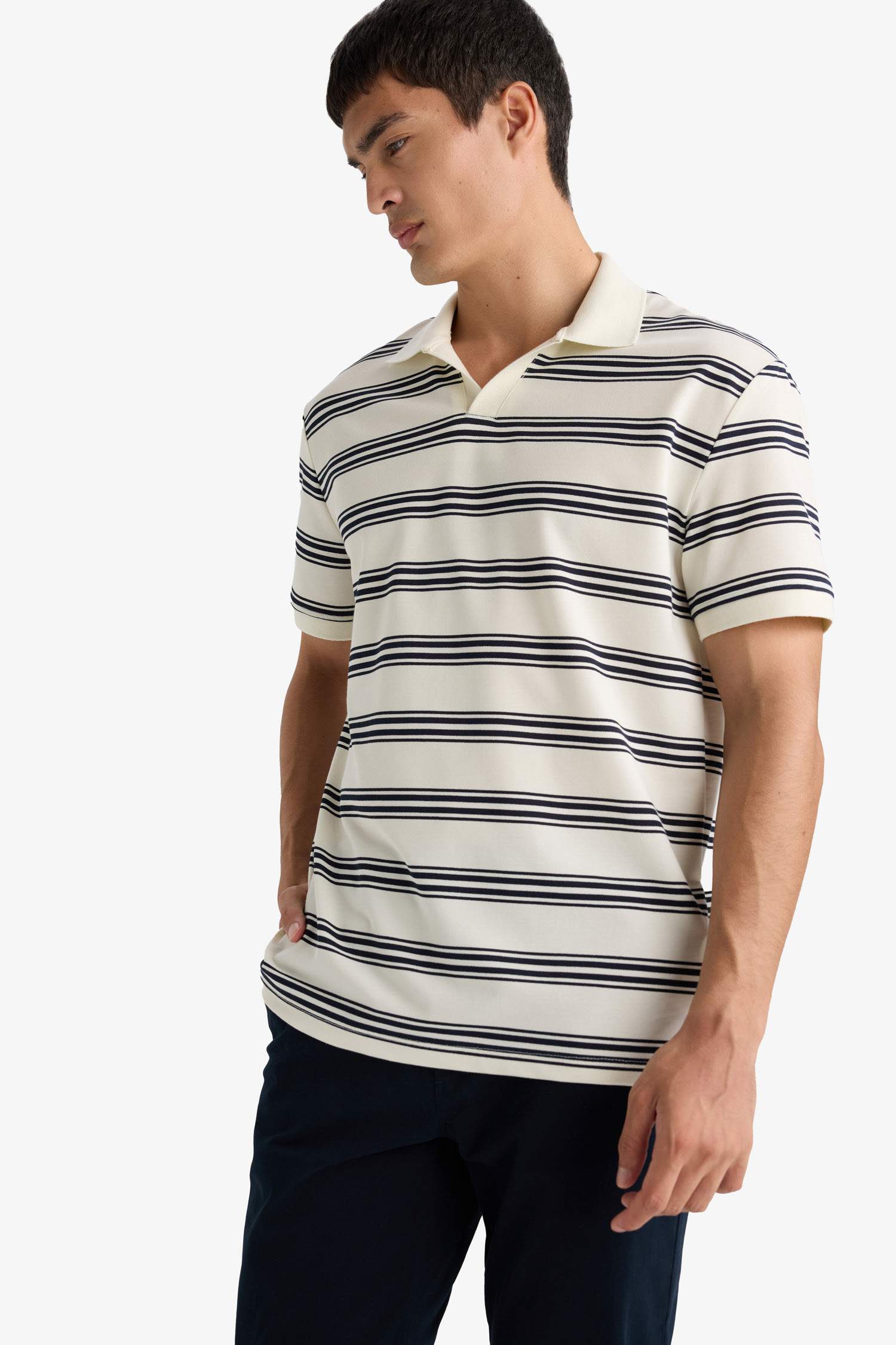 Pique Short Sleeve Polo Shirt