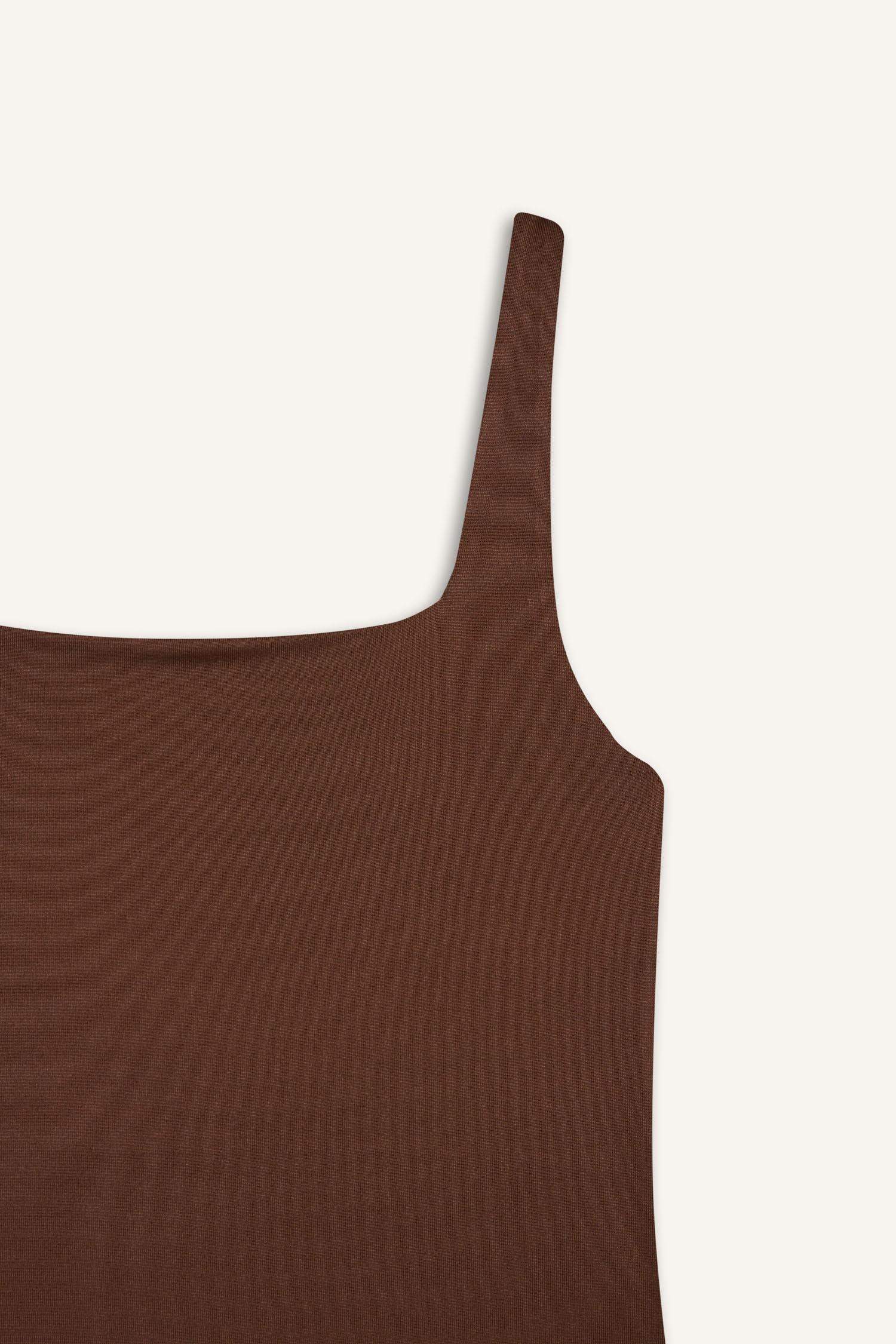Square Collar Tank Top